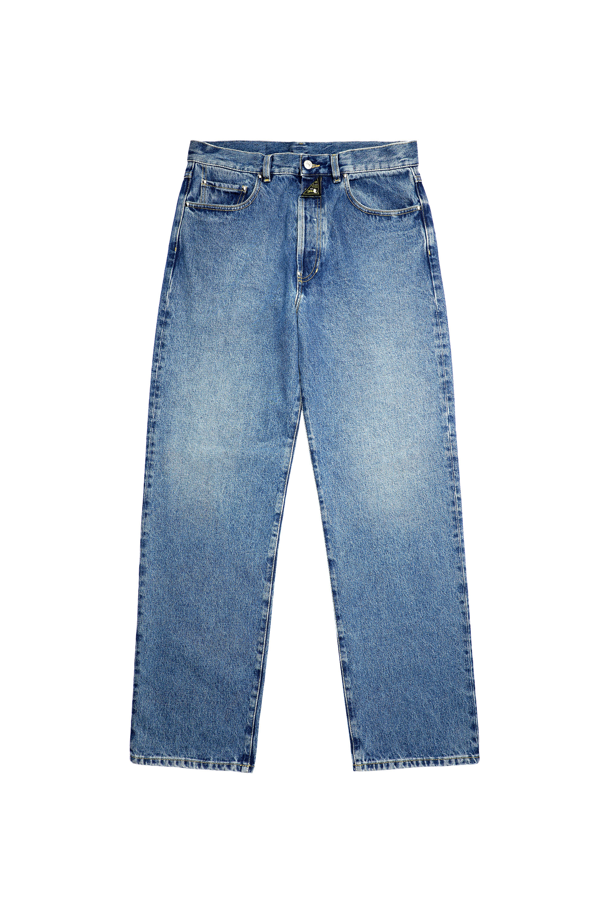 Diesel - DXD-2P2 0EHAQ Straight Jeans, Blu medio - Image 7