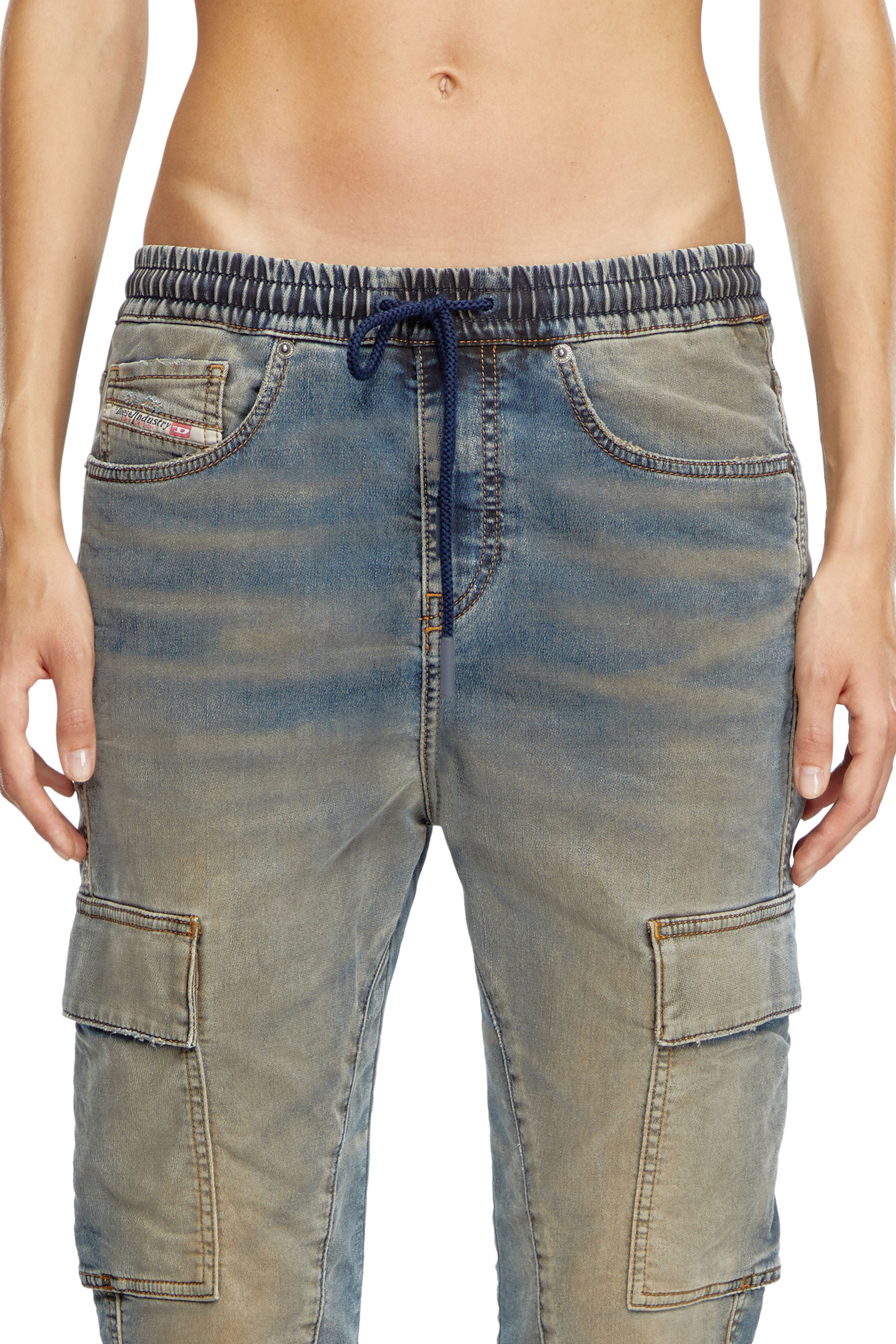 Diesel - Slim 2051 D-Ursy Joggjeans® 068MB Donna, Blu medio - Image 5