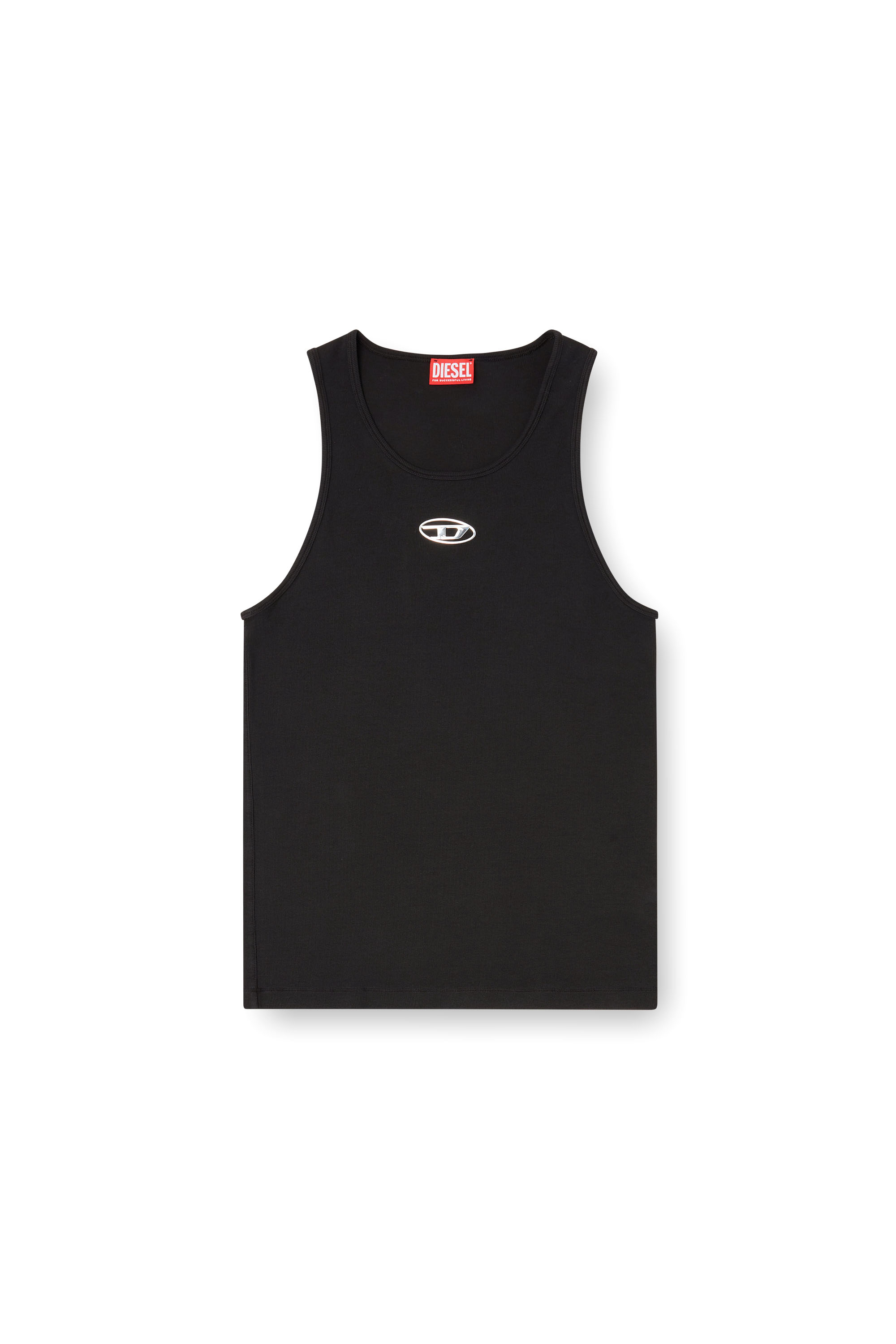 Diesel - T-LIFTY-IOD, Canotta in cotone con logo Uomo in Nero - 3