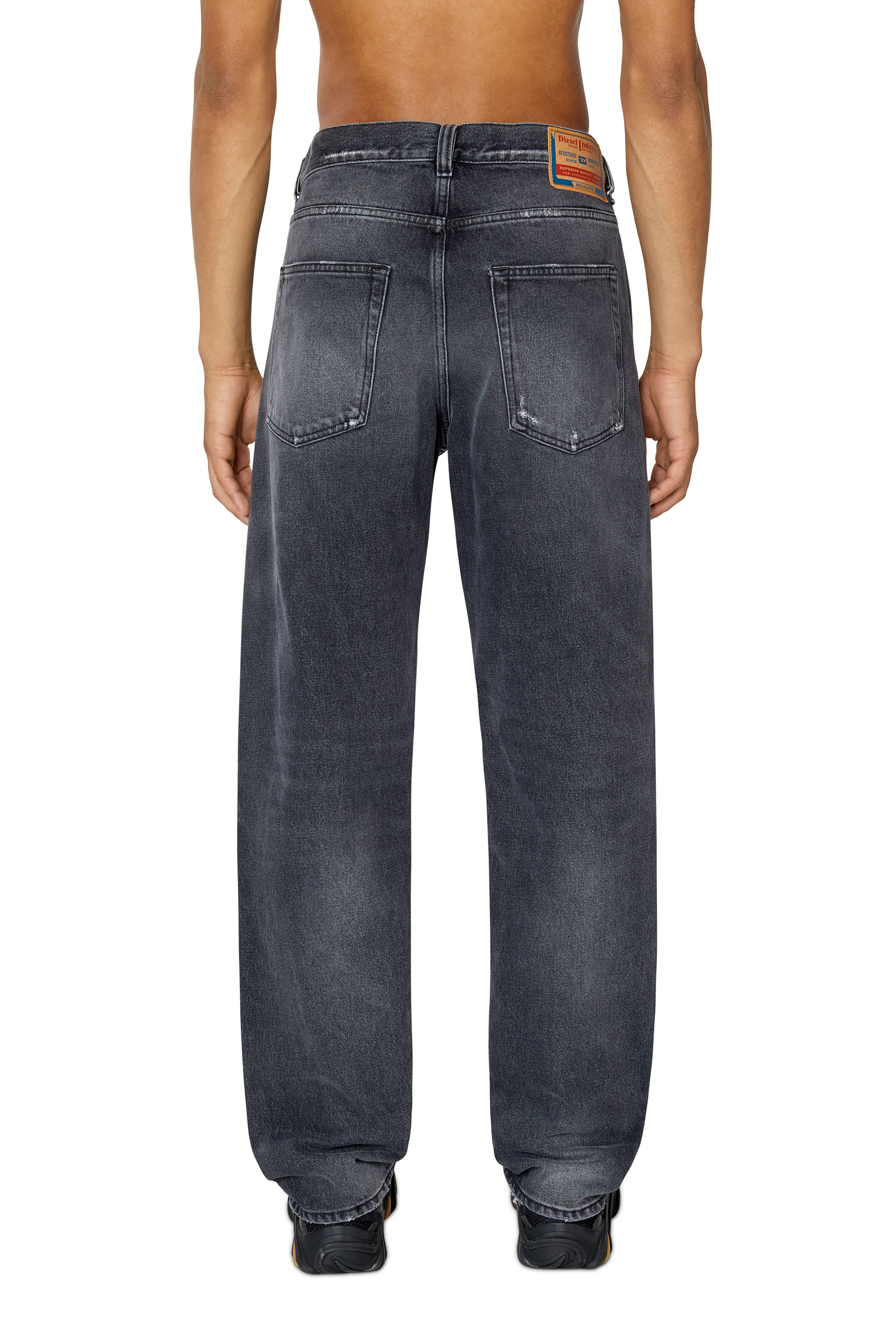 Diesel - 2010 D-Macs 007J5 Straight Jeans, Nero/Grigio scuro - Image 2