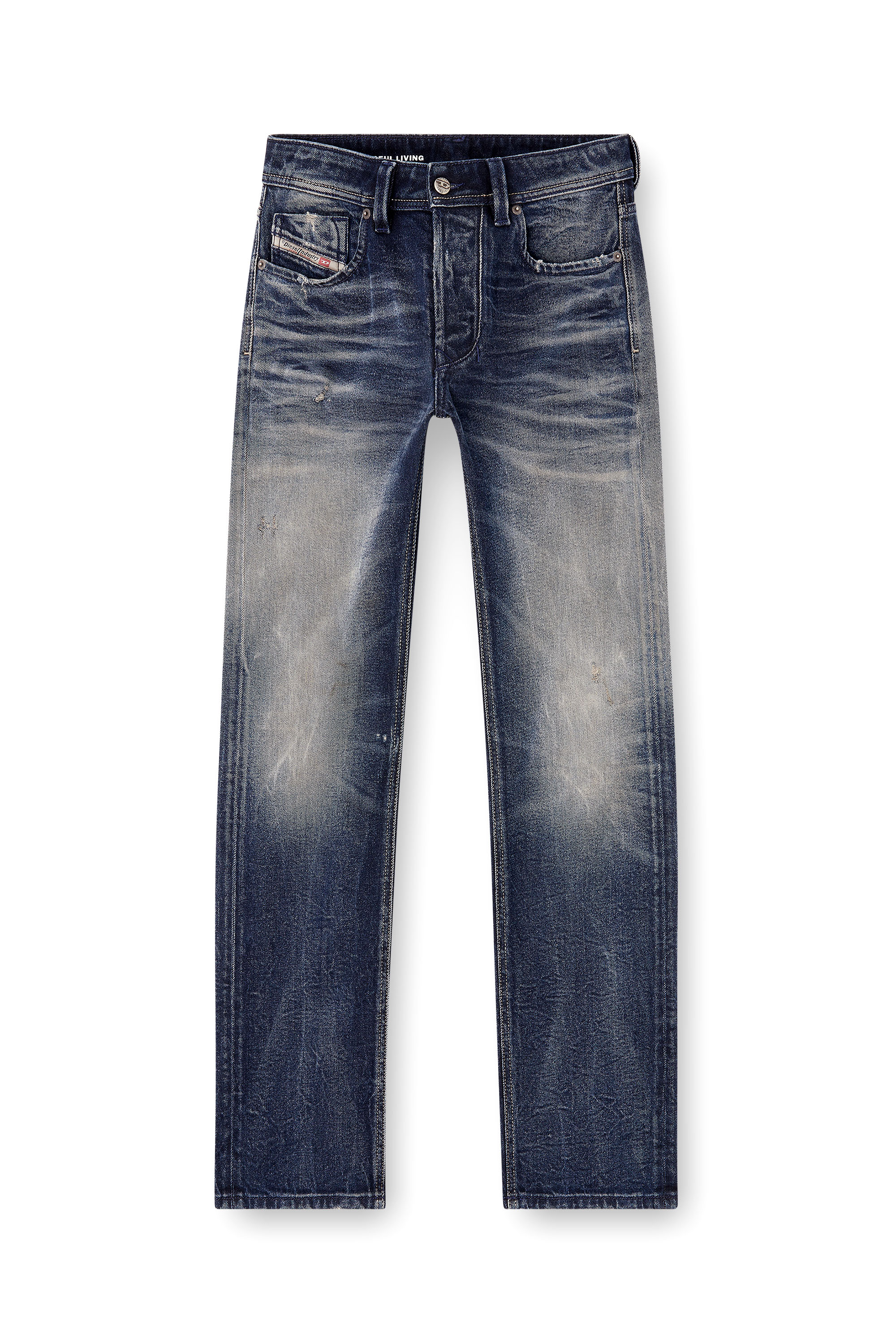 Diesel - Regular Jeans 1985 Larkee 09N57 Uomo, Blu Scuro - Image 2