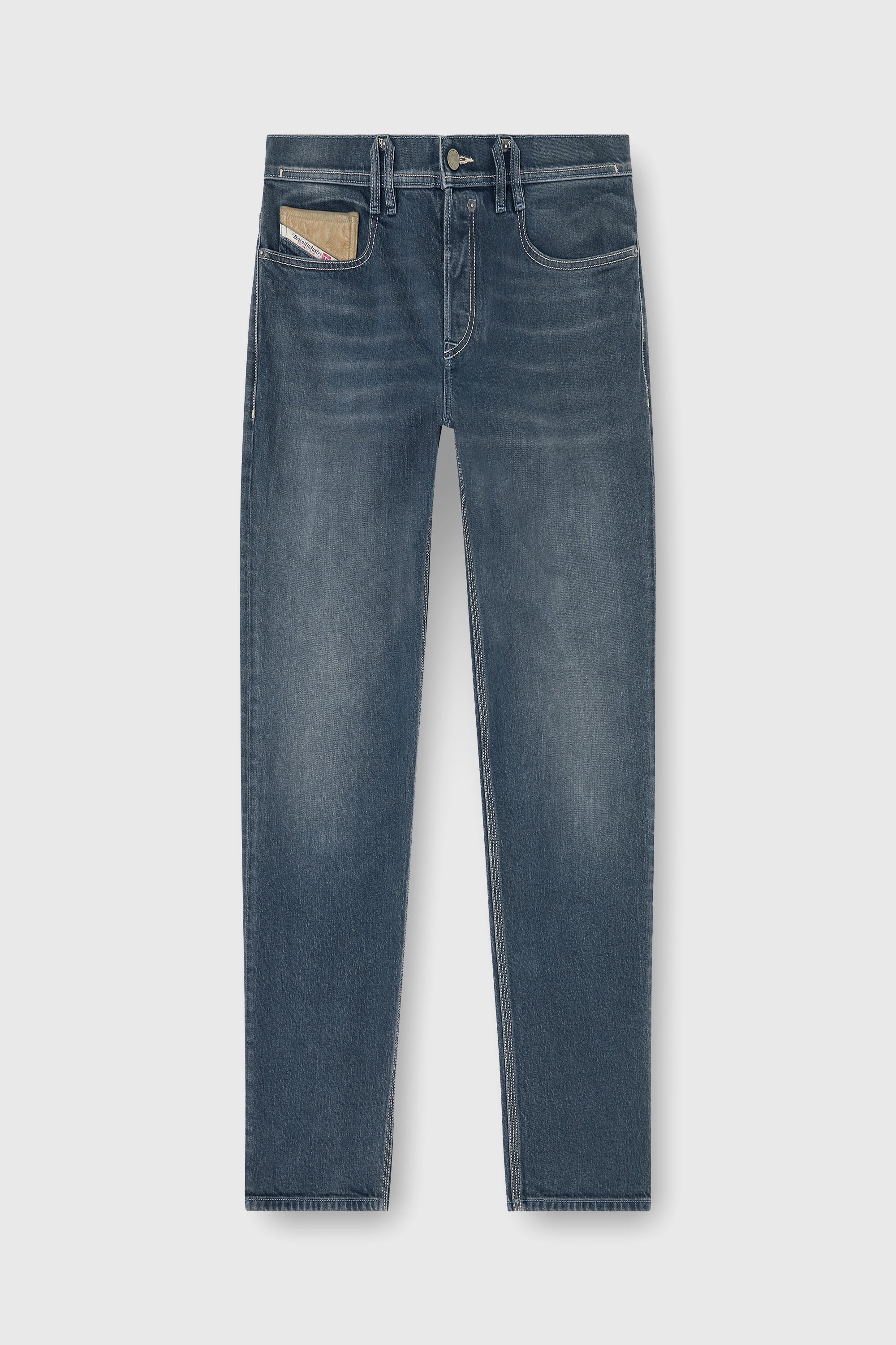 Diesel - Regular Jeans 2023 D-Finitive 007GQ Uomo, Blu medio - Image 2