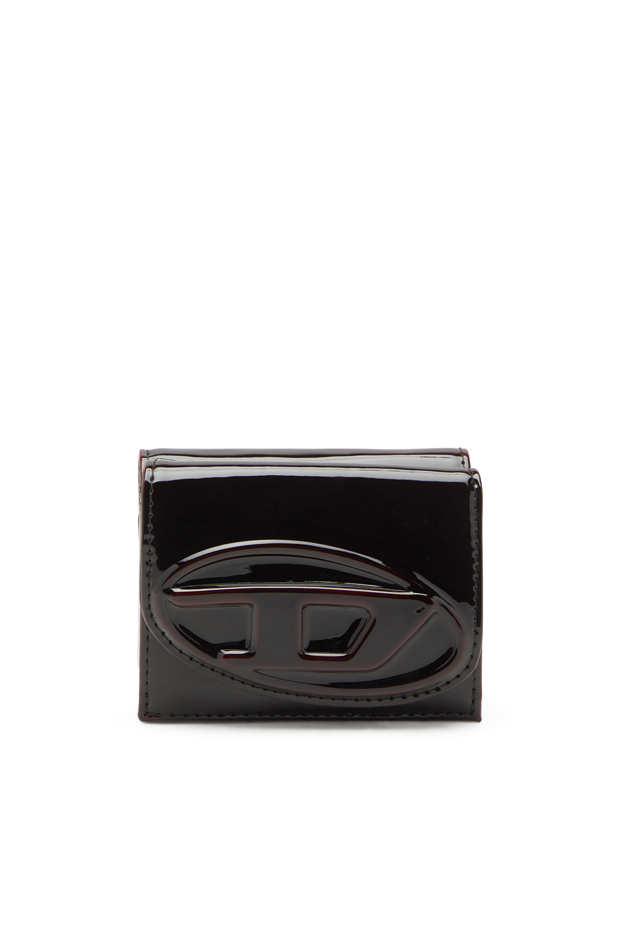 Diesel - 1DR  TRI FOLD COIN XS II, Portafoglio trifold in PU liquido Donna in Rosso - 1