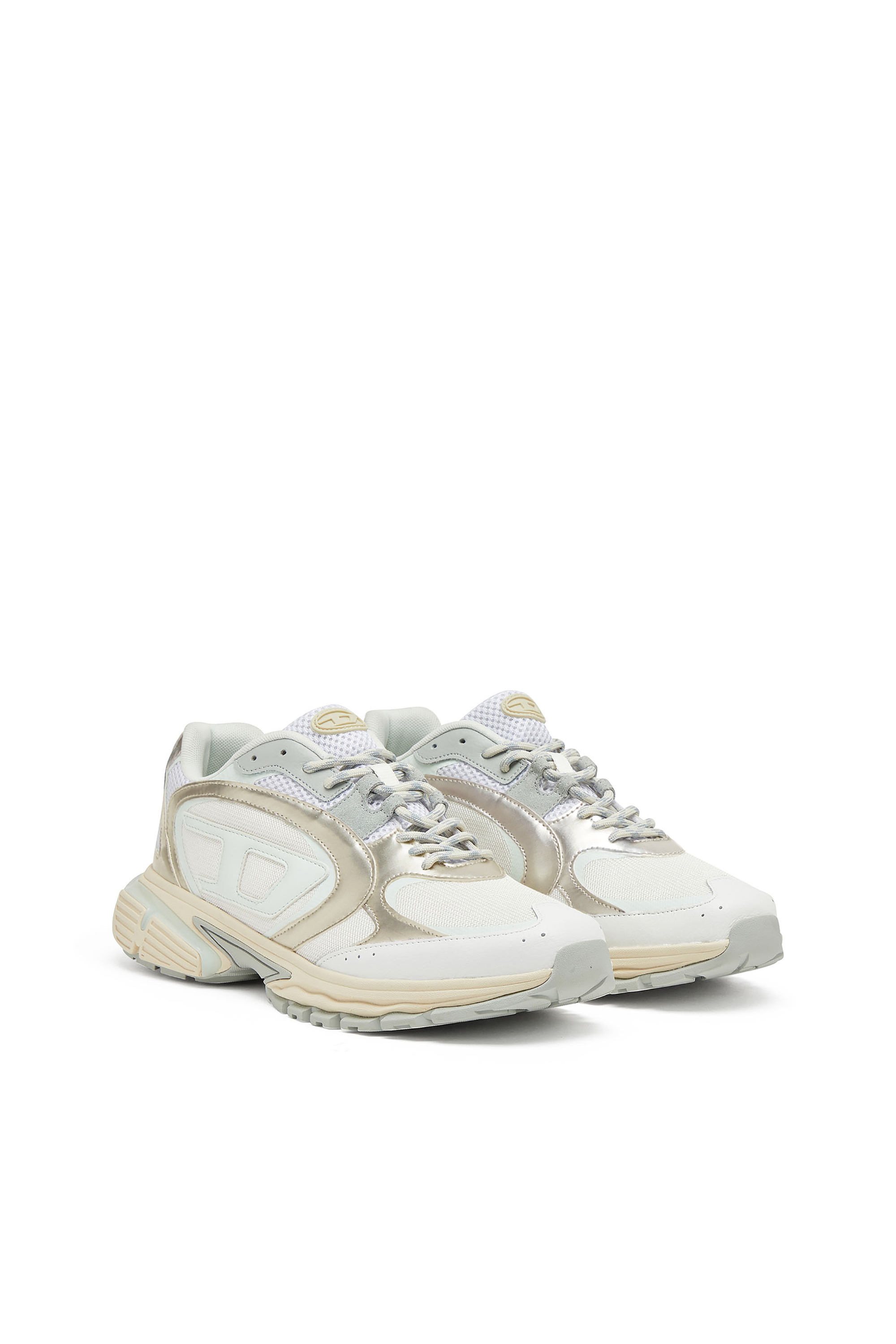 Diesel - S-PRO-V-DENSE LOW W, S-D-Runner X-Scarpe da corsa  con dettagli metallici Donna in Bianco - 2