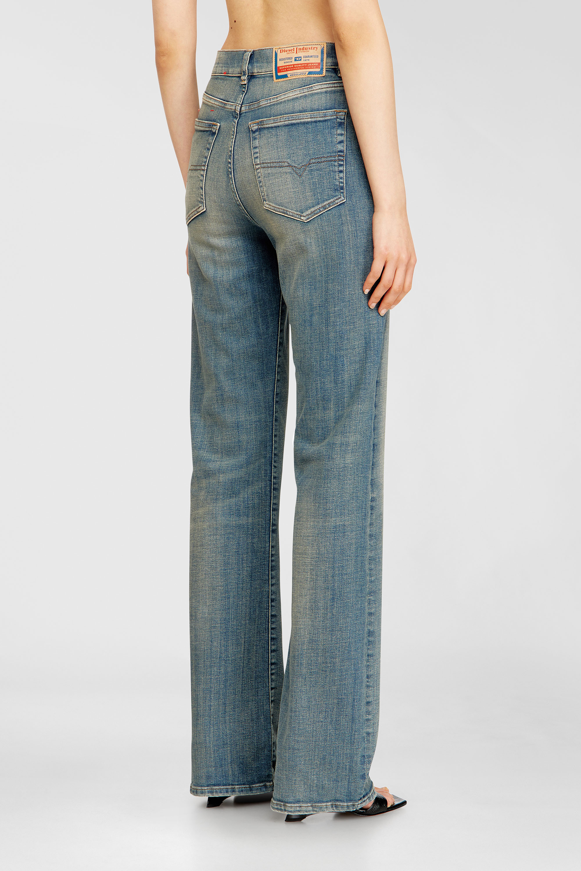 Diesel - Regular Jeans 1971 D-Sent 09N32 Donna, Blu medio - Image 3