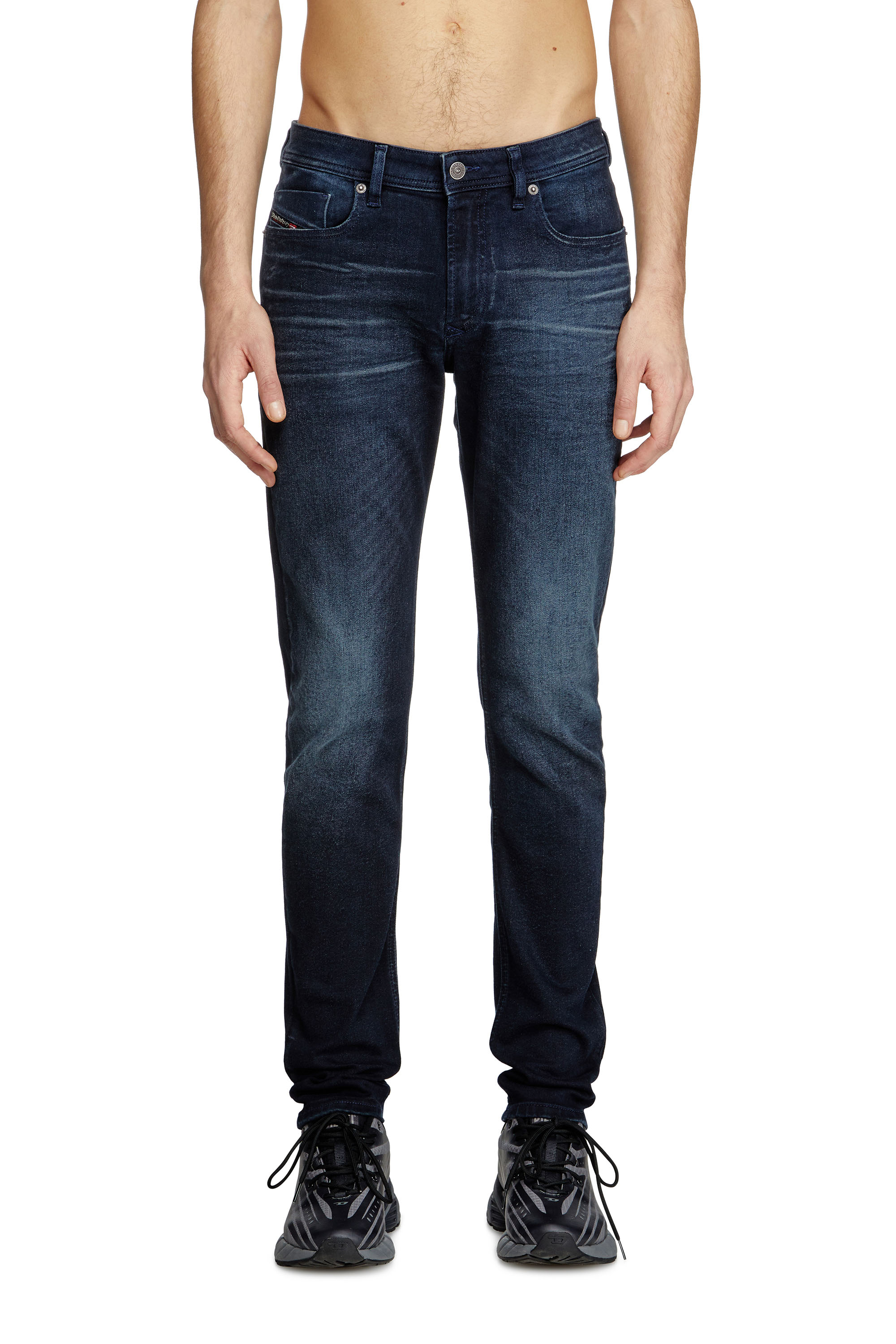 Diesel - Skinny Jeans 1979 Sleenker 0BMBU Uomo, Blu Scuro - Image 1