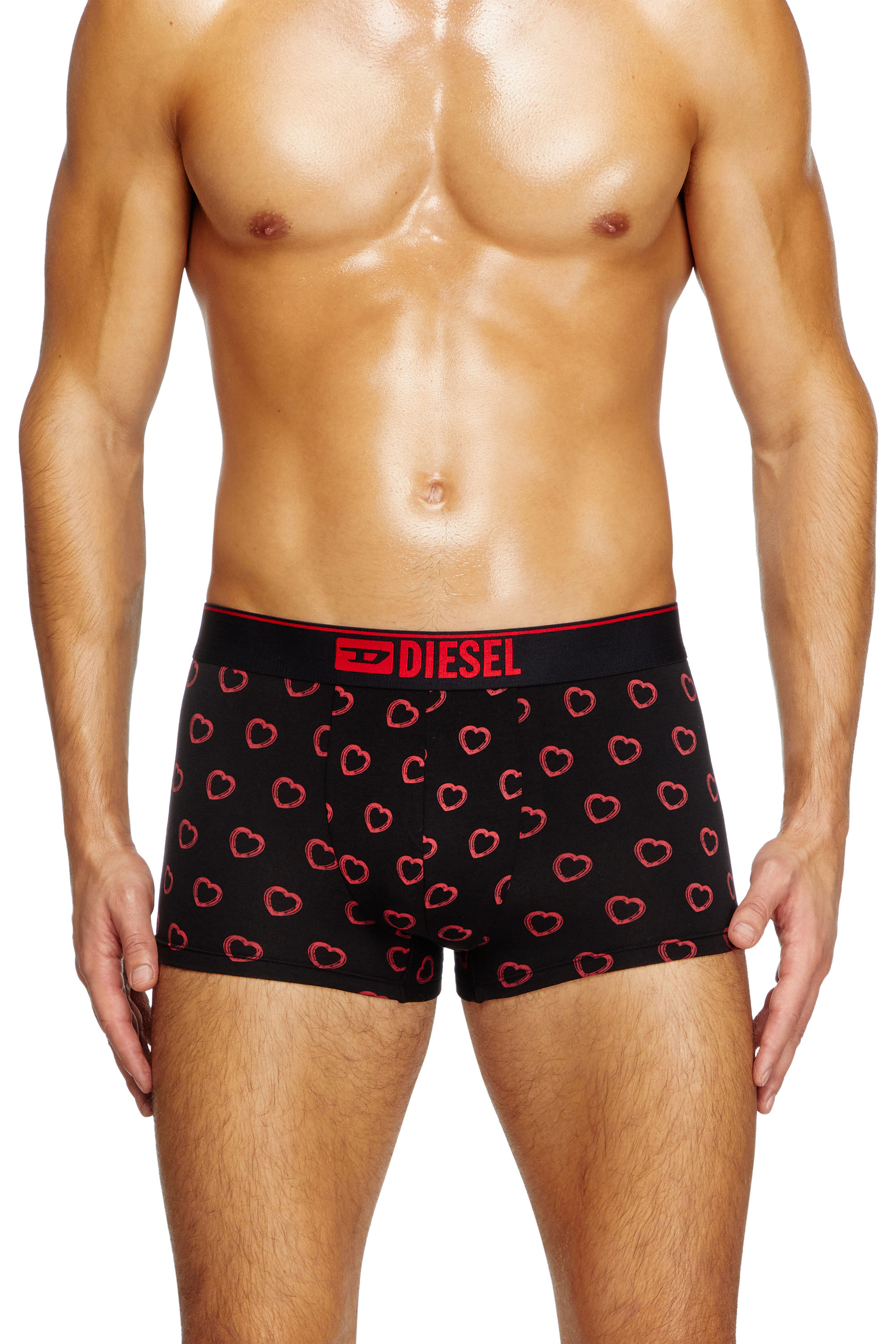 Diesel - DAMIEN-GFT-3PACK, Set da tre paia di boxer con cuore Uomo in Multicolor - 2