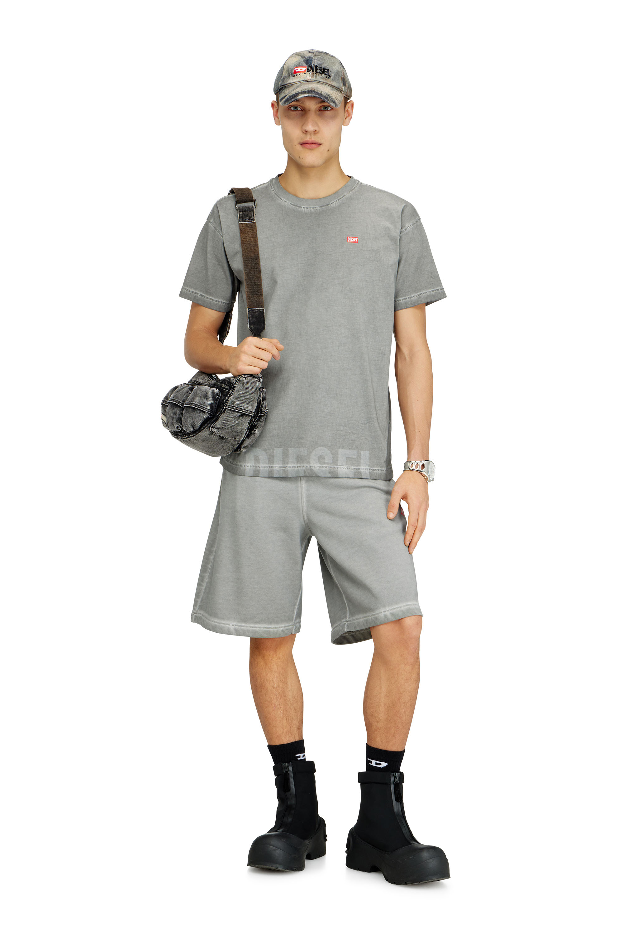 Diesel - C-AMO, Cappellino da baseball con stampa camouflage all-over Uomo in Multicolor - 4