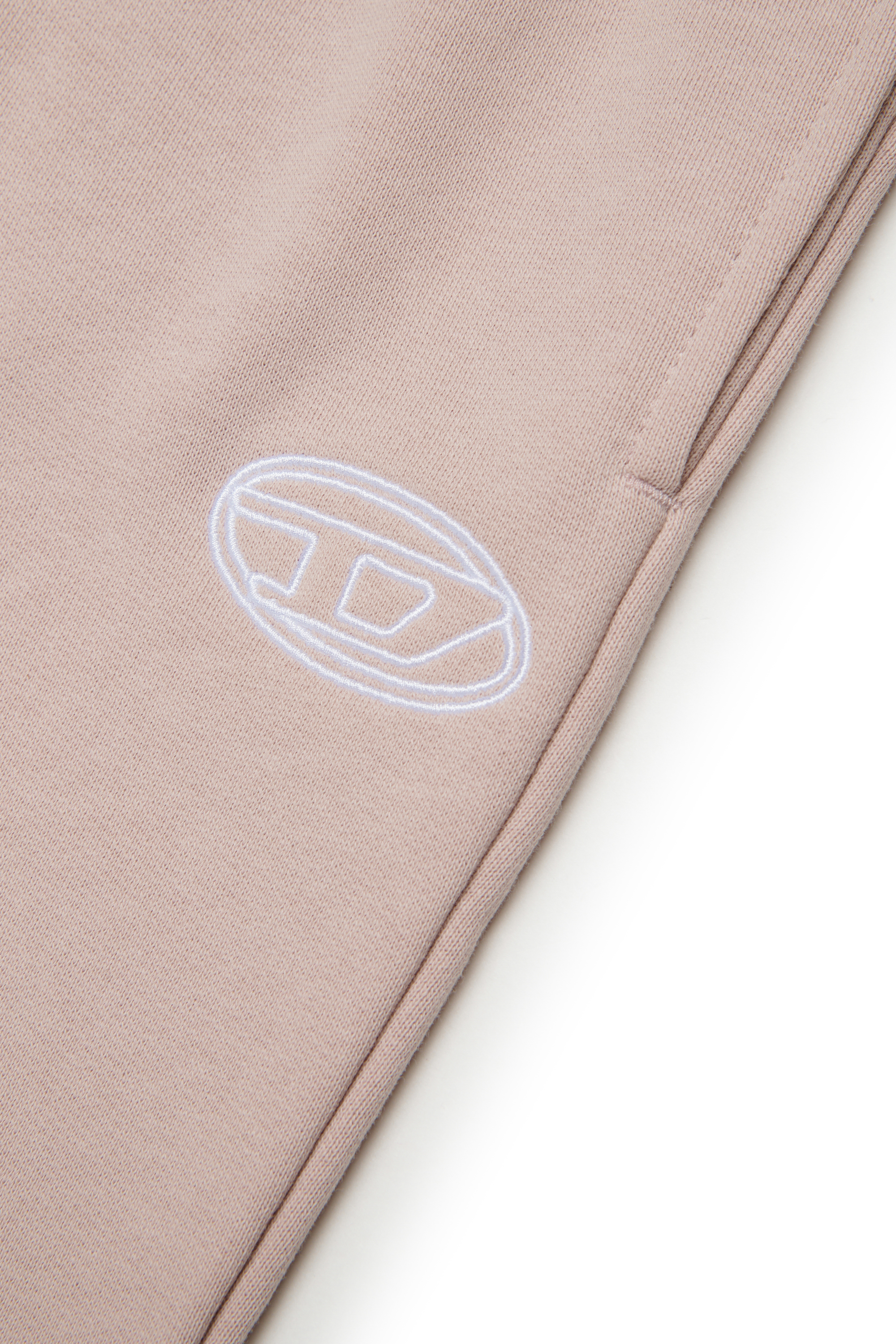 Diesel - PEBIRT, Pantaloni in cotone con logo ricamato Donna in Rosa - 4