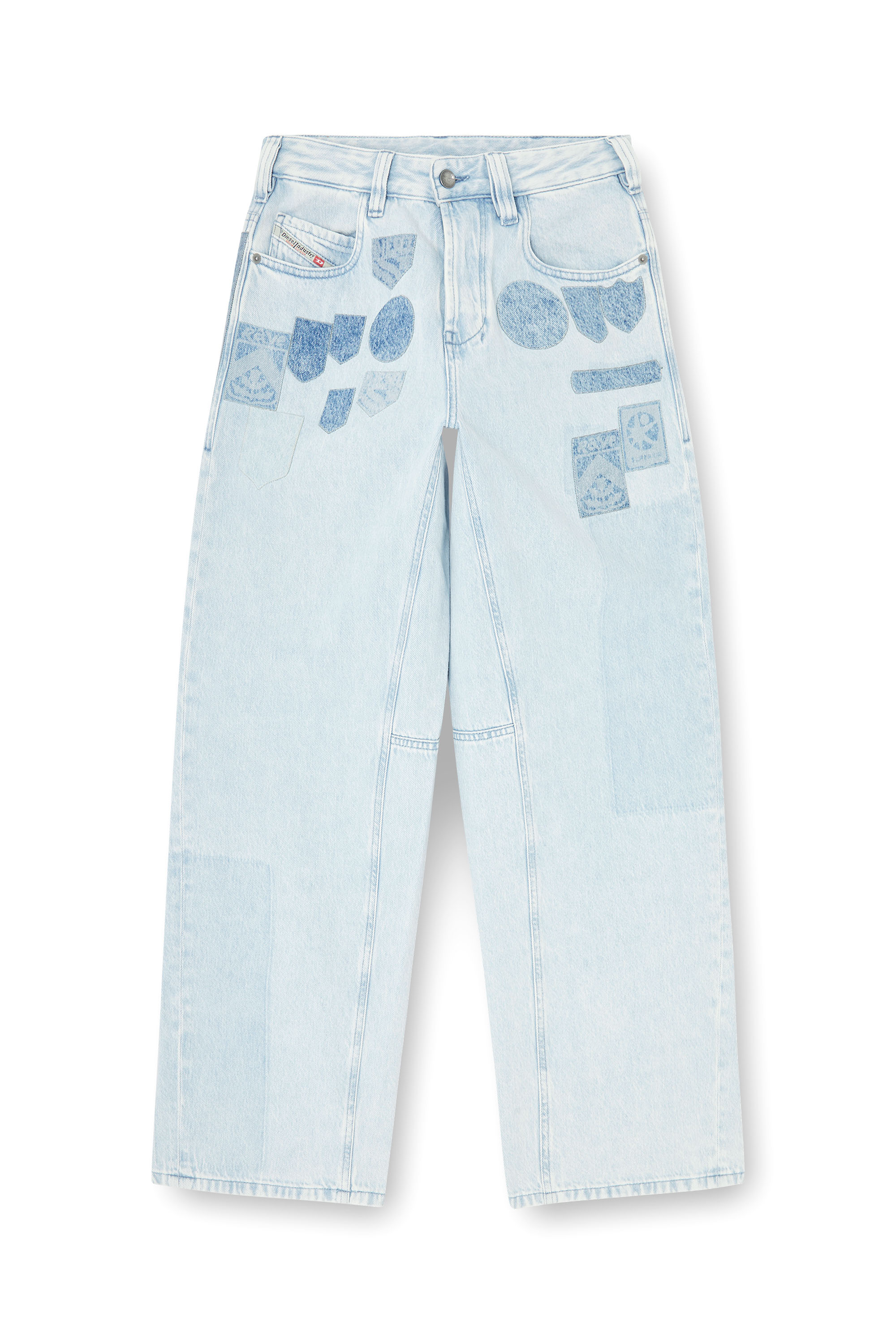 Diesel - Relaxed Jeans 1997 D-Enim-M 0IFBQ Unisex, Blu Chiaro - Image 3