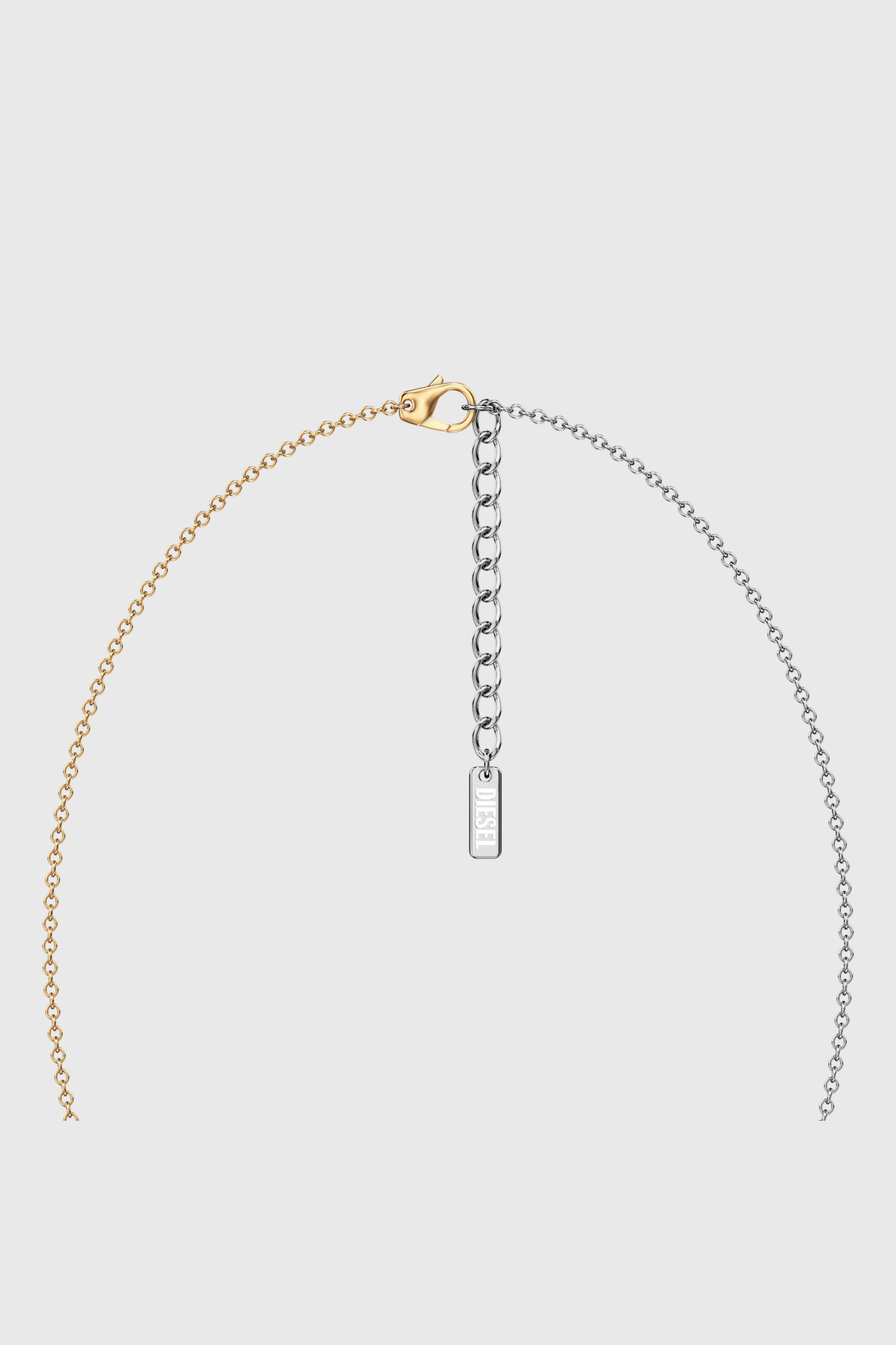 Diesel - DX1687931  JEWELLERY, Collana a catena in acciaio inox Unisex in Argento - 3
