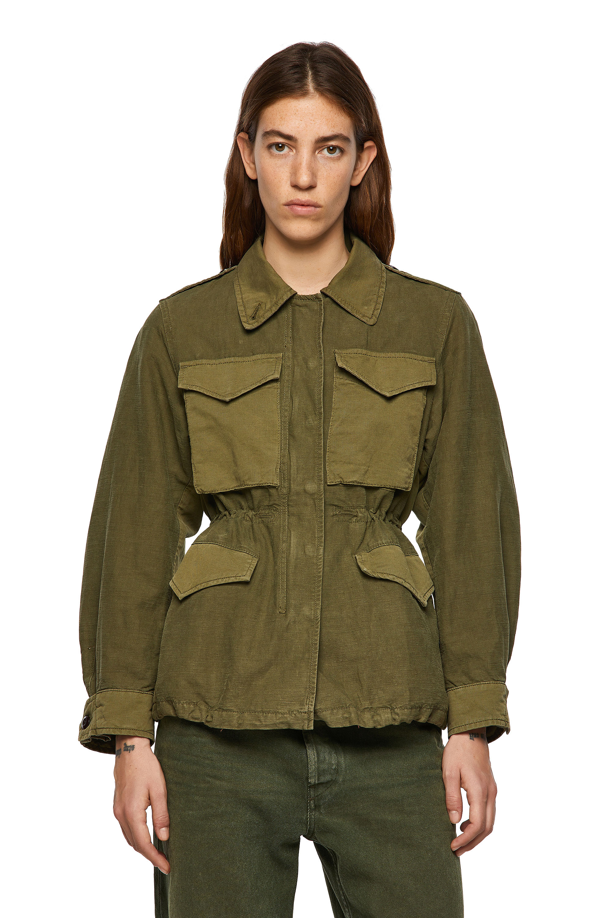 G-CLAUDIA, Verde Militare - Giacche