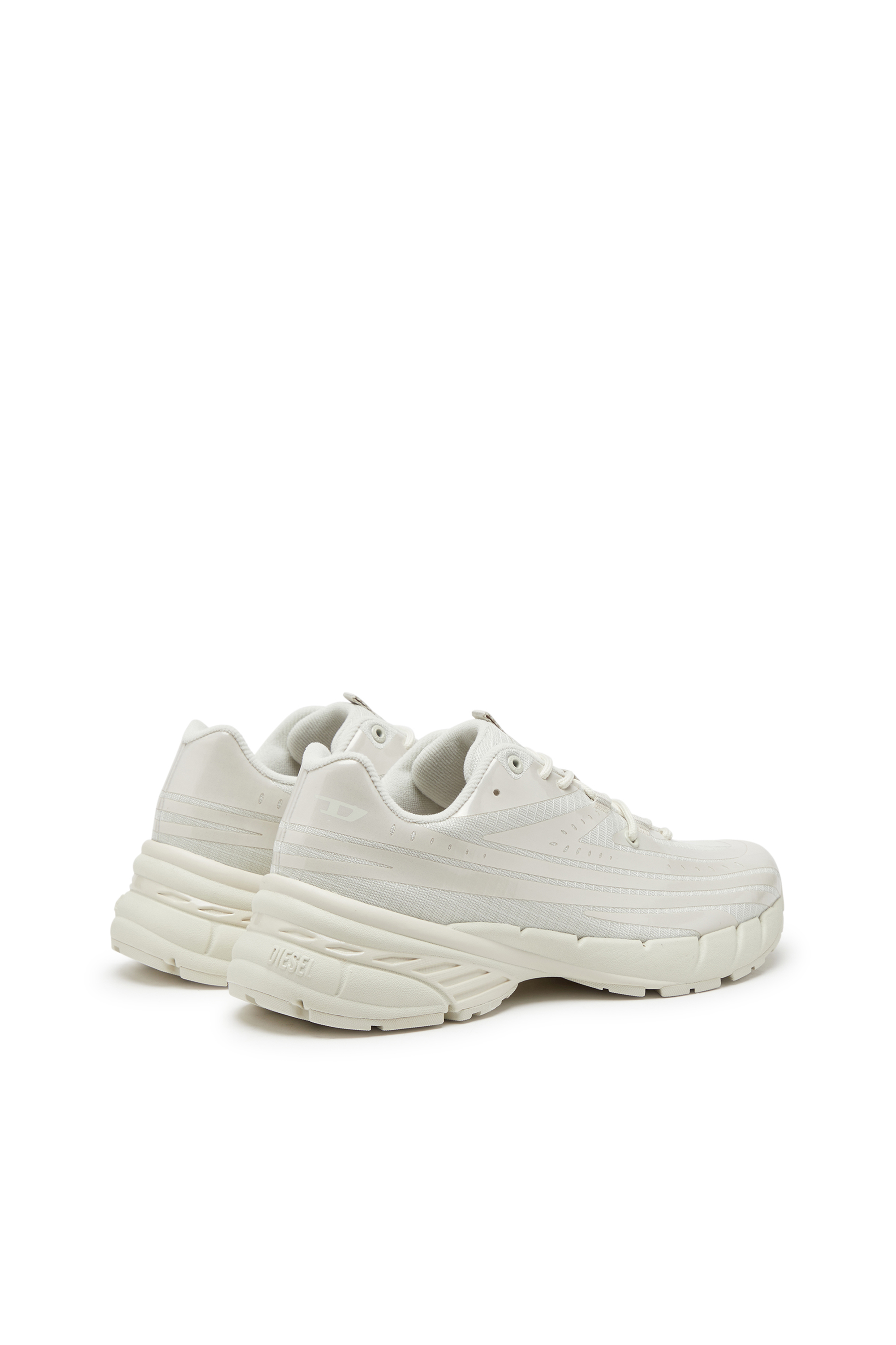 Diesel - D-AIRSPEED LOW W, D-Airspeed Low-Sneaker monocromatica con coating perlato Donna in Bianco - 3