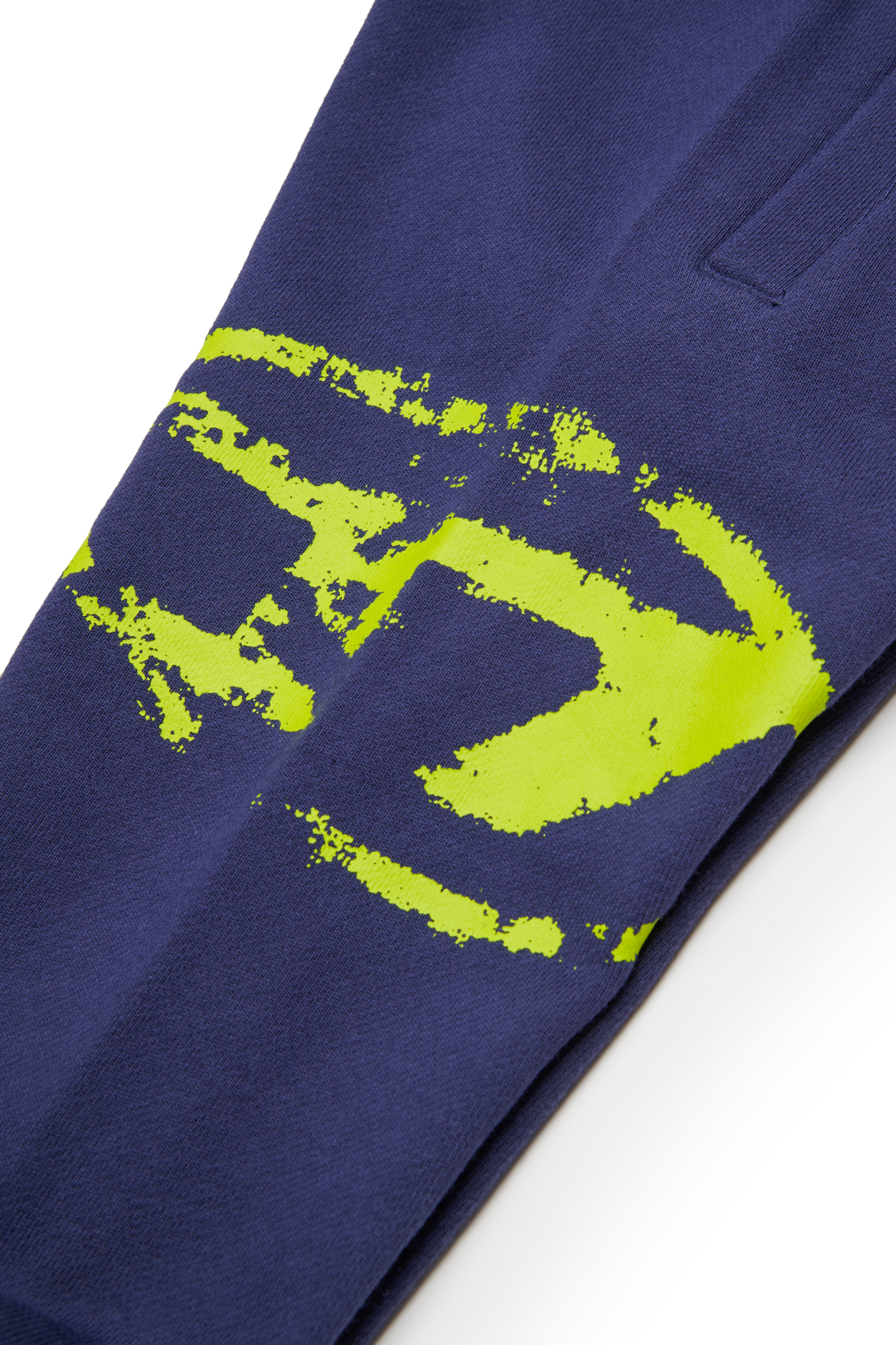 Diesel - SBOXTN5BLONGB-SET, Set abbigliamento baby con logo Oval D usurato Unisex in Blu - 4