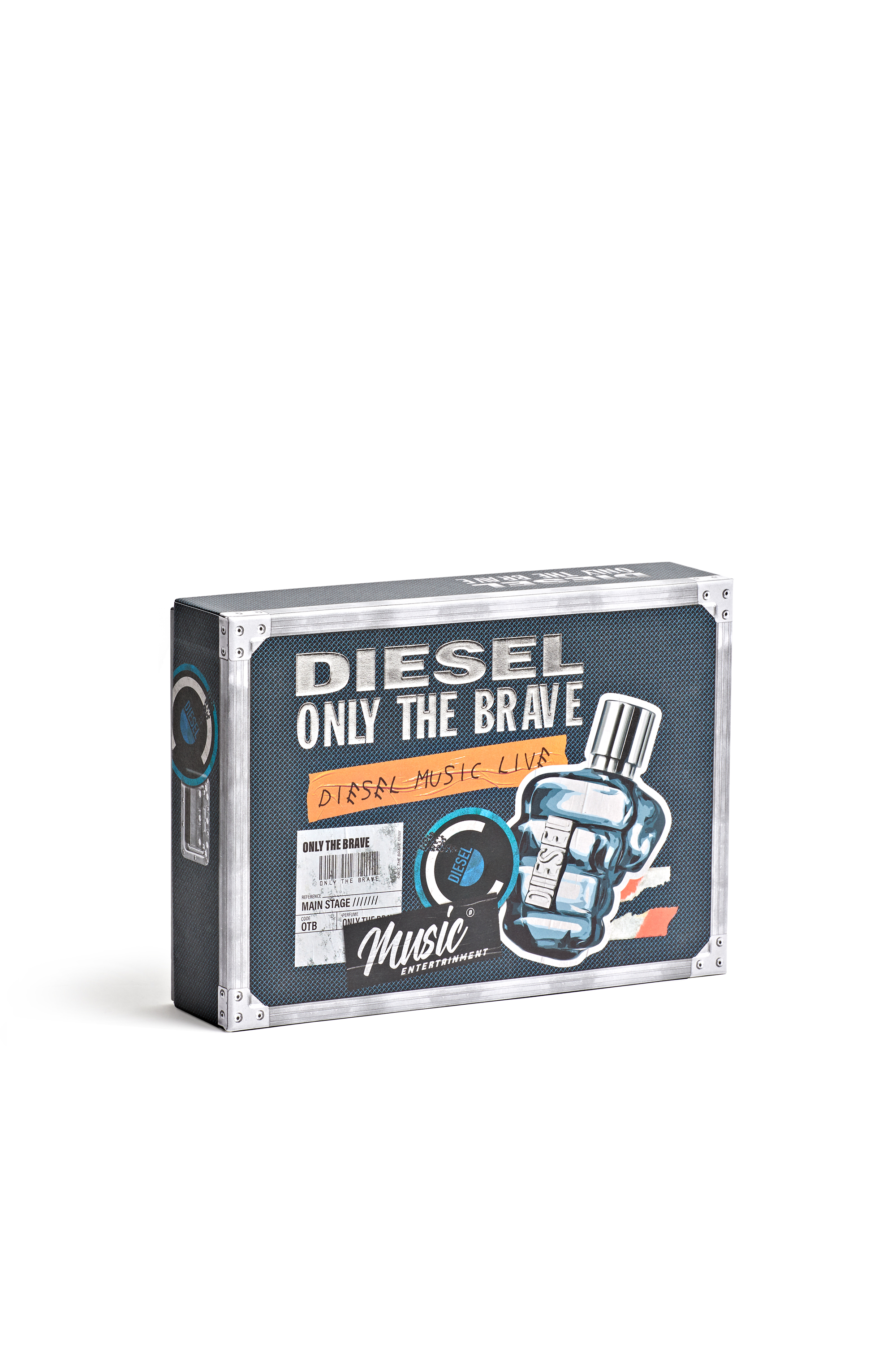 Diesel - ONLY THE BRAVE 50 ML GIFT SET, Cofanetto Only The Brave Uomo in Grigio - 2