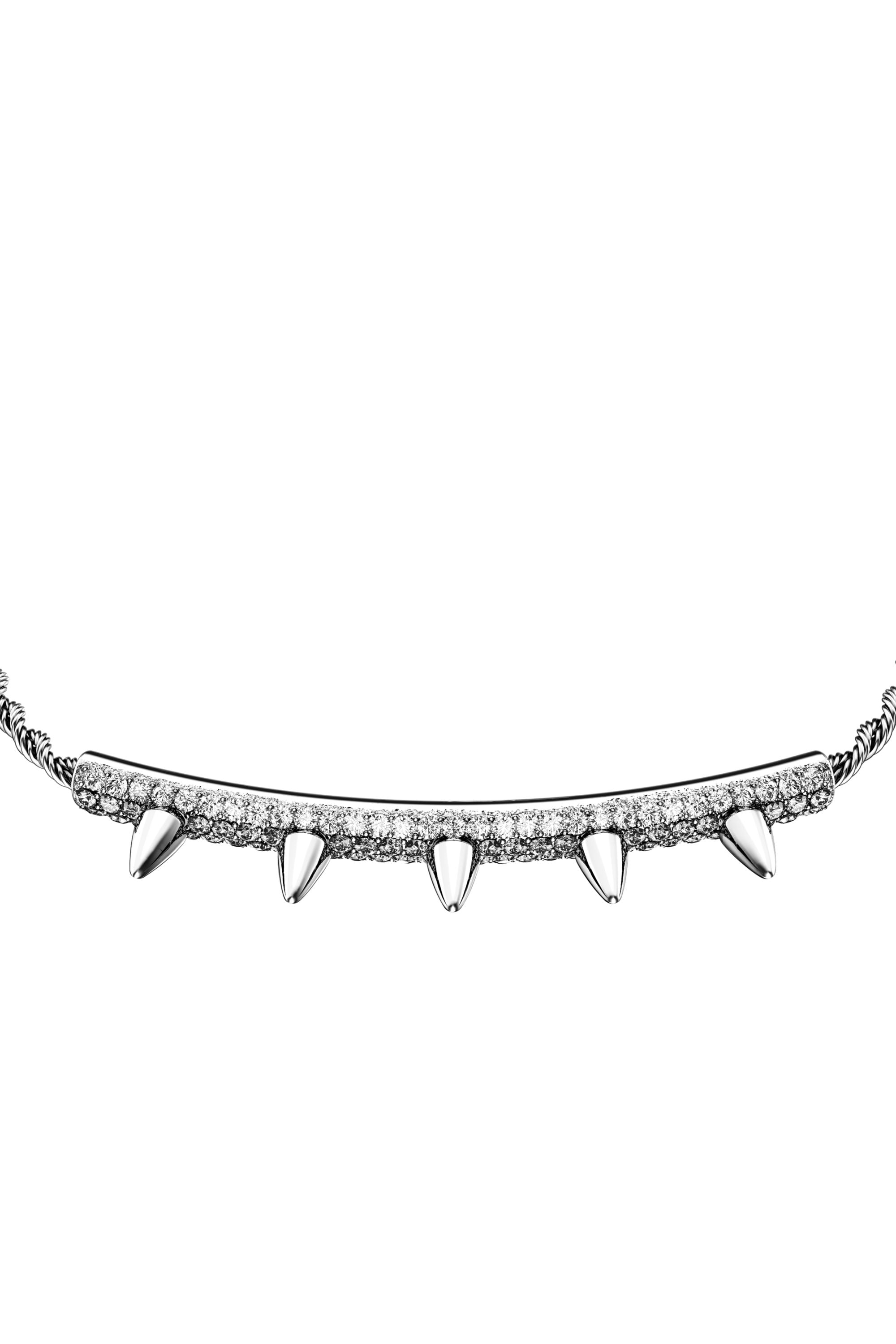 Diesel - DX1725040, Bracciale ID in acciaio inox Unisex in Argento - 3