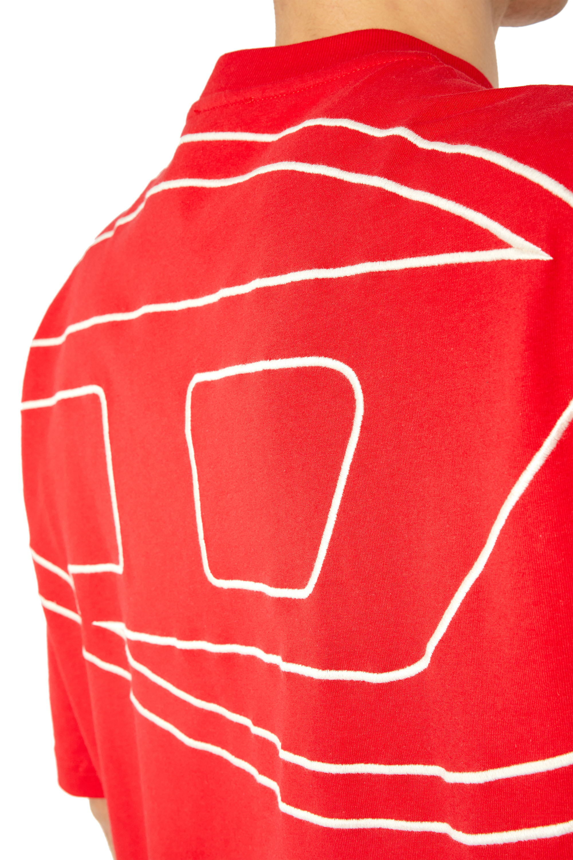 Diesel - T-BOGGY-MEGOVAL, Rosso - Image 5