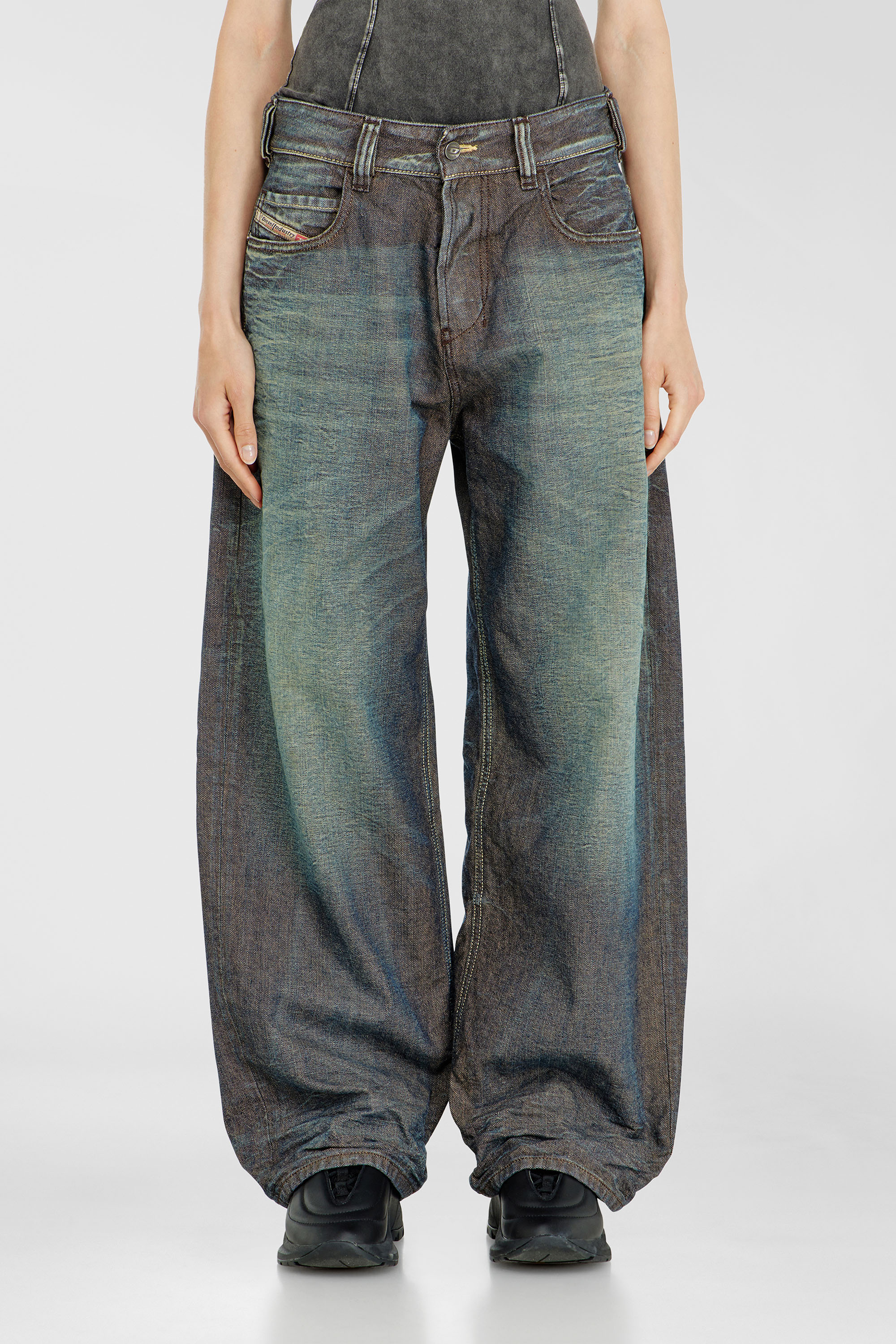 Diesel - Relaxed Jeans 1997 D-Enim-M 007EM Unisex, Blu Scuro - Image 2