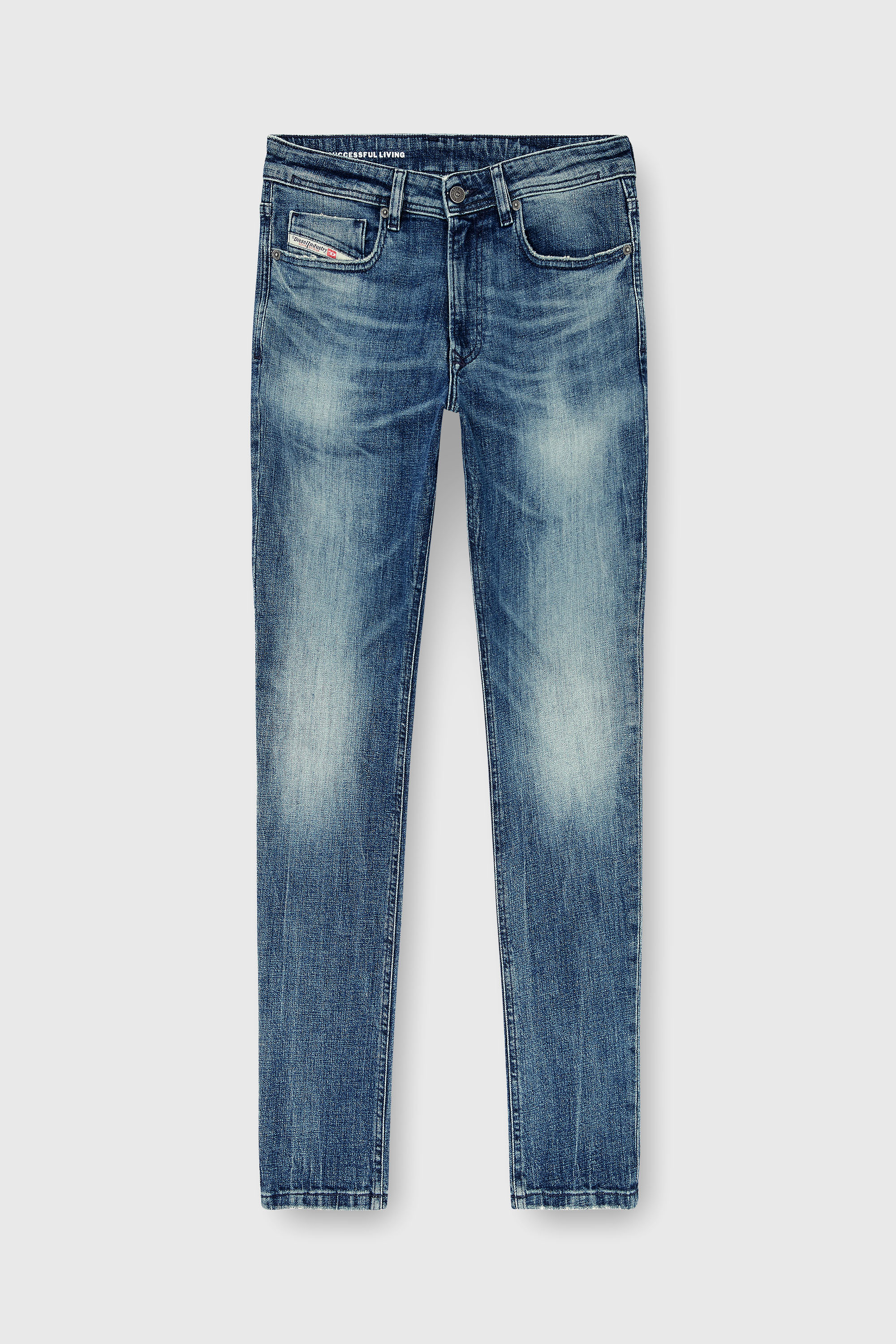 Diesel - Skinny Jeans 1979 Sleenker 0KBBE Uomo, Blu medio - Image 2