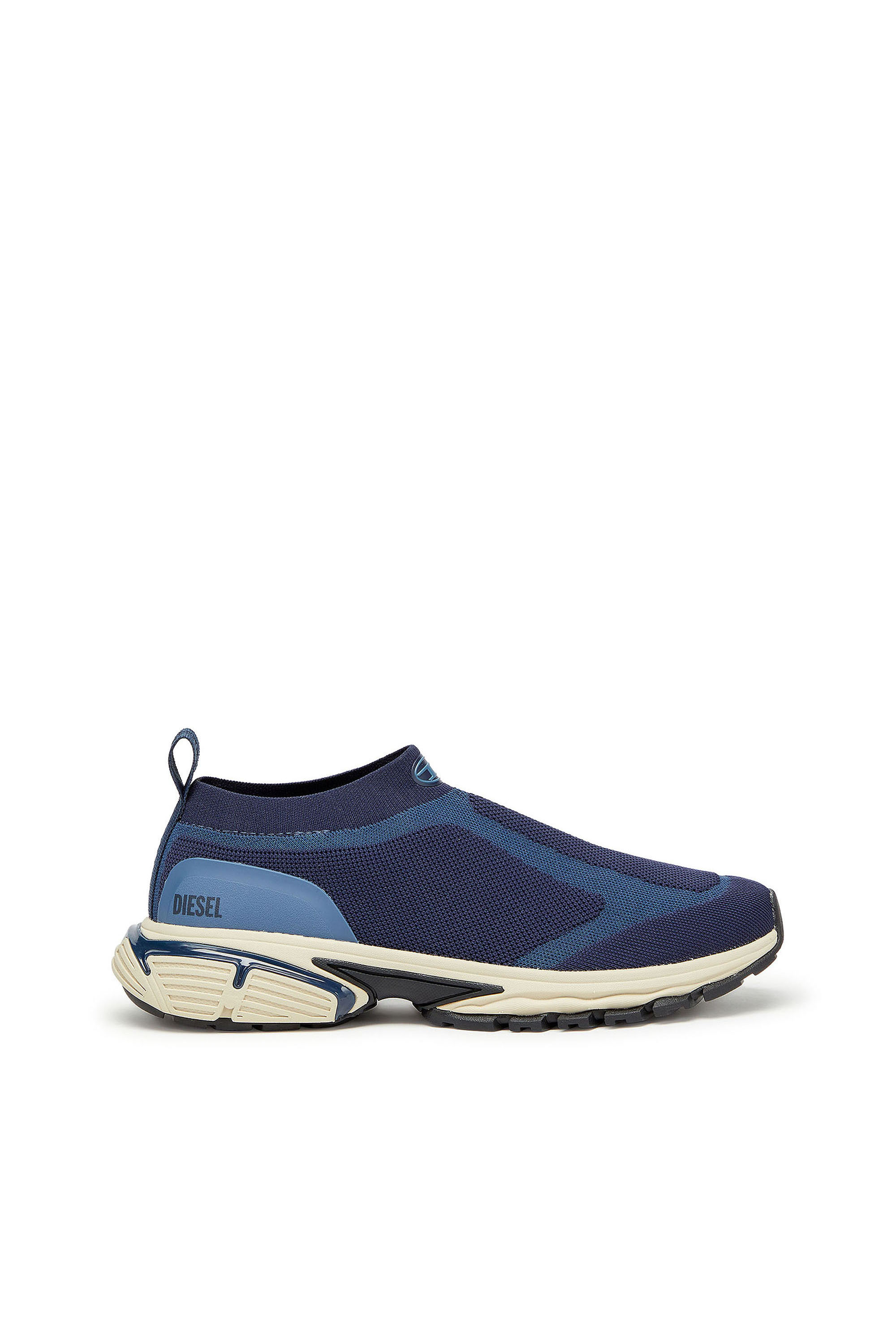 Diesel - S-PRO-V-DENSE-SOCKS, Pro-V-Dense-Sneakers a calzino in maglia slip-on Uomo in Blu - 1