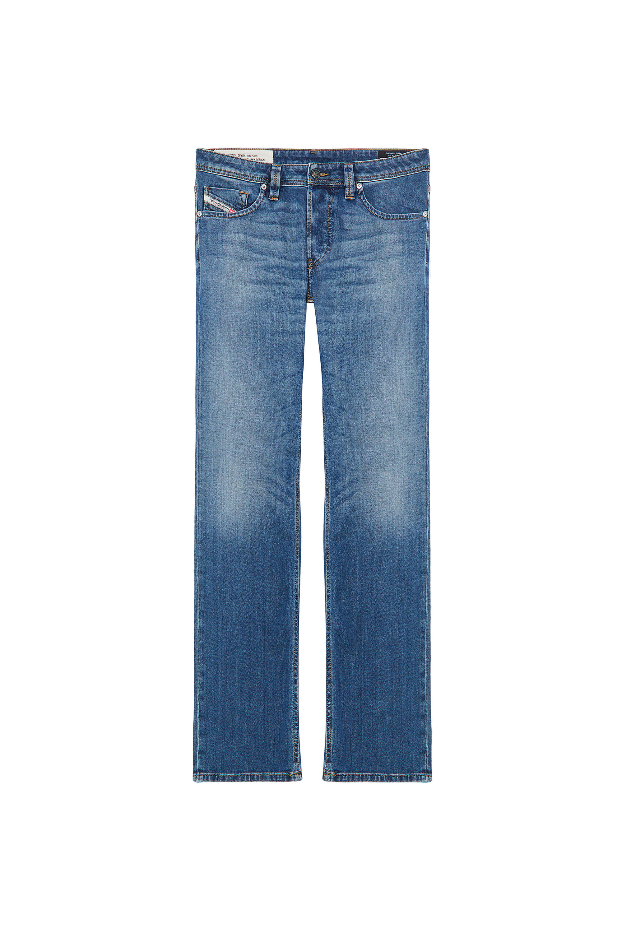 Diesel - Larkee 009EI Straight Jeans, Blu medio - Image 6