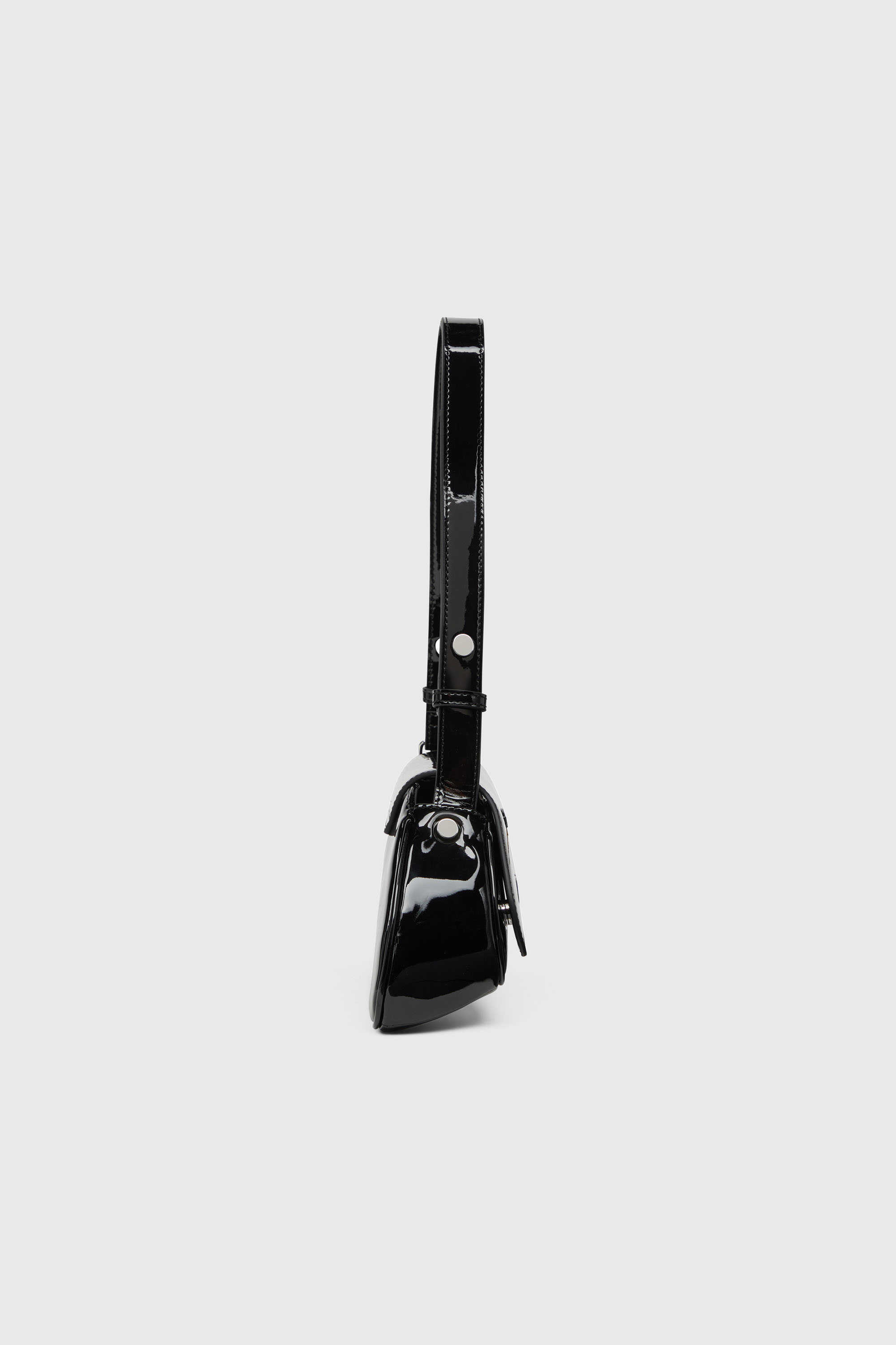 Diesel - PLAY CROSSBODY, Play-Borsa crossbody lucida Donna in Nero - 5