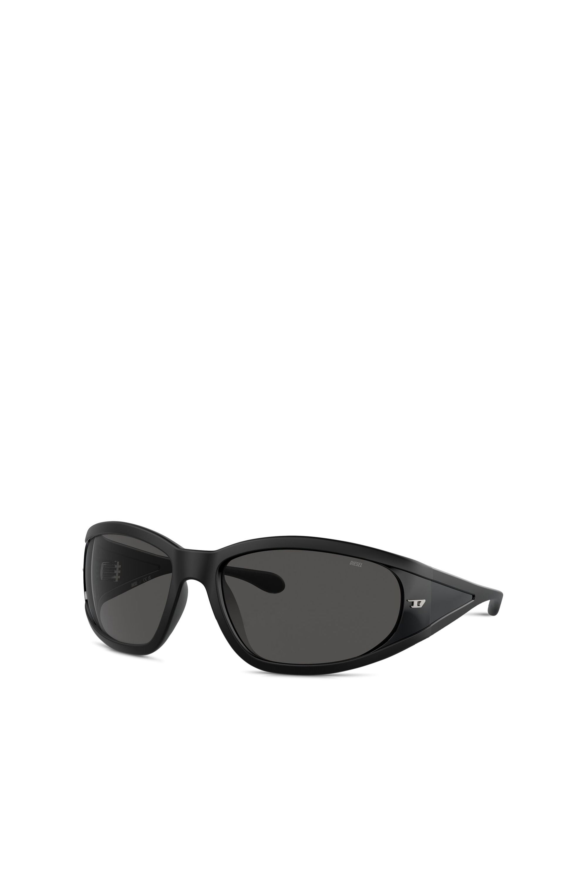 Diesel - 0DL3002, Occhiale in acetato con forma rettangolare Unisex in Nero - 4