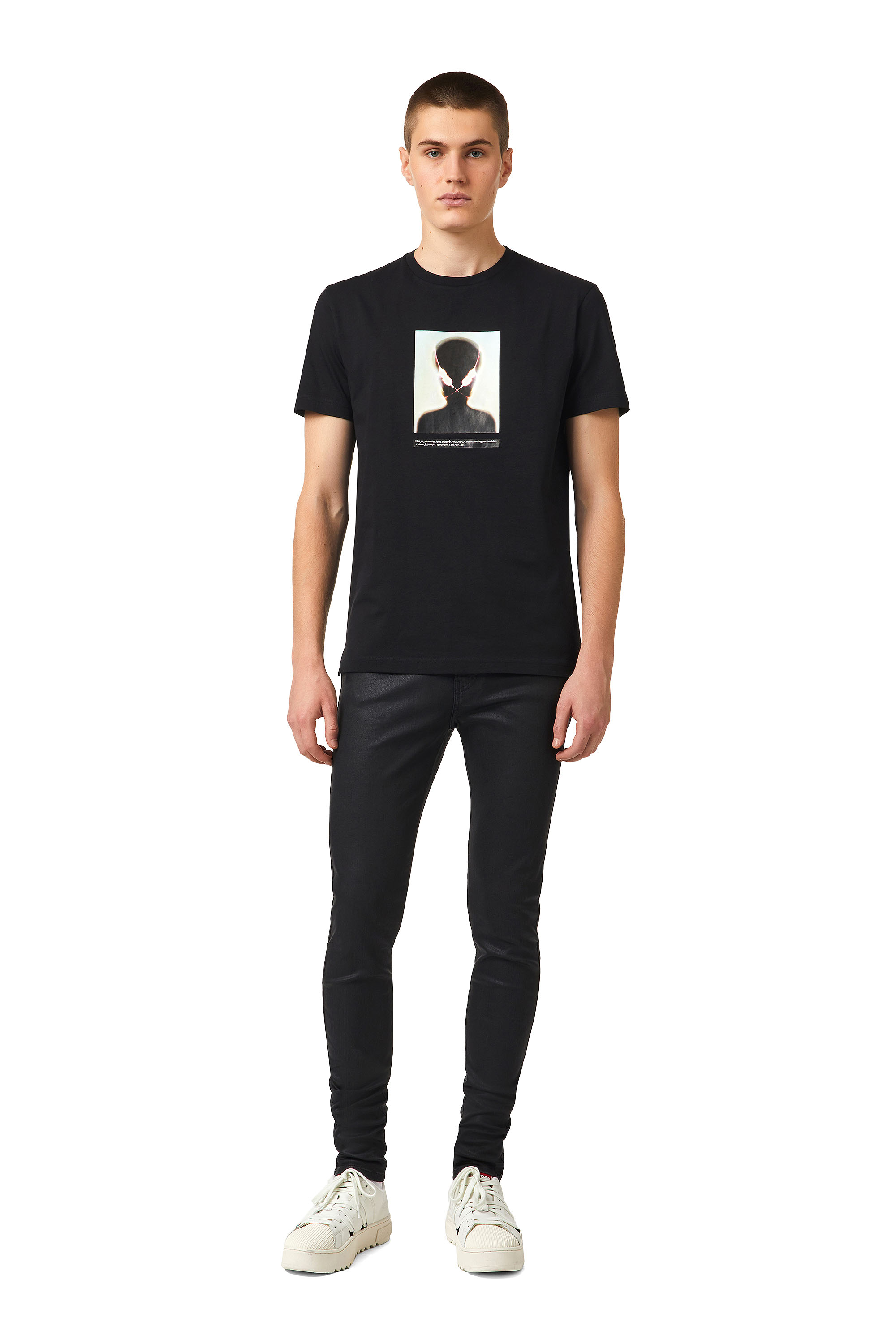 T-DIEGOS-SLITS-B81, Nero Diesel - T-DIEGOS-SLITS-B81, Nero - Image 1