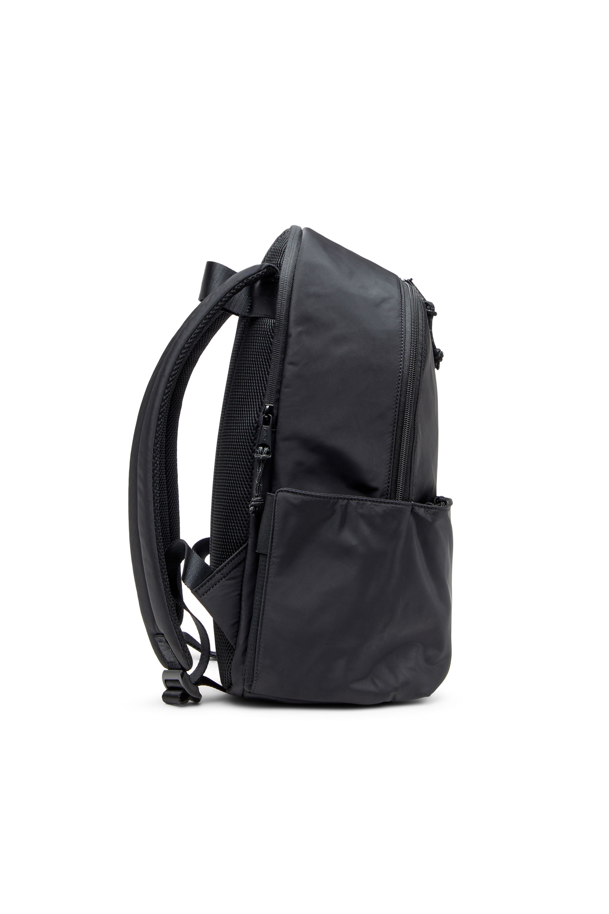 Diesel - D-PACK BACKPACK X, D-Pack-Zaino in tessuto effetto raso Uomo in Nero - 4