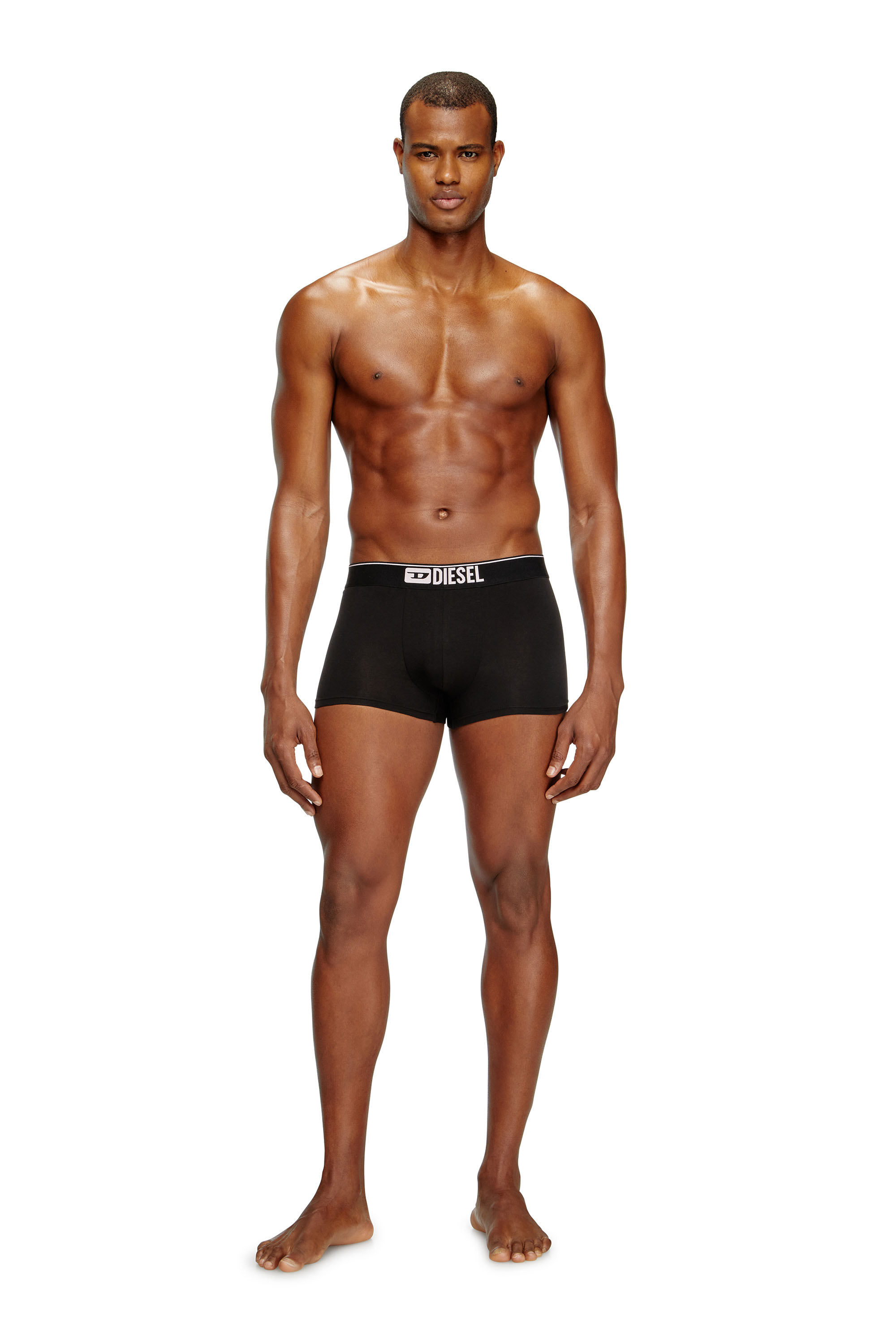Diesel - UMBX-DAMIENTHREEPACK, Set di tre boxer tinta unita Uomo in Multicolor - 1