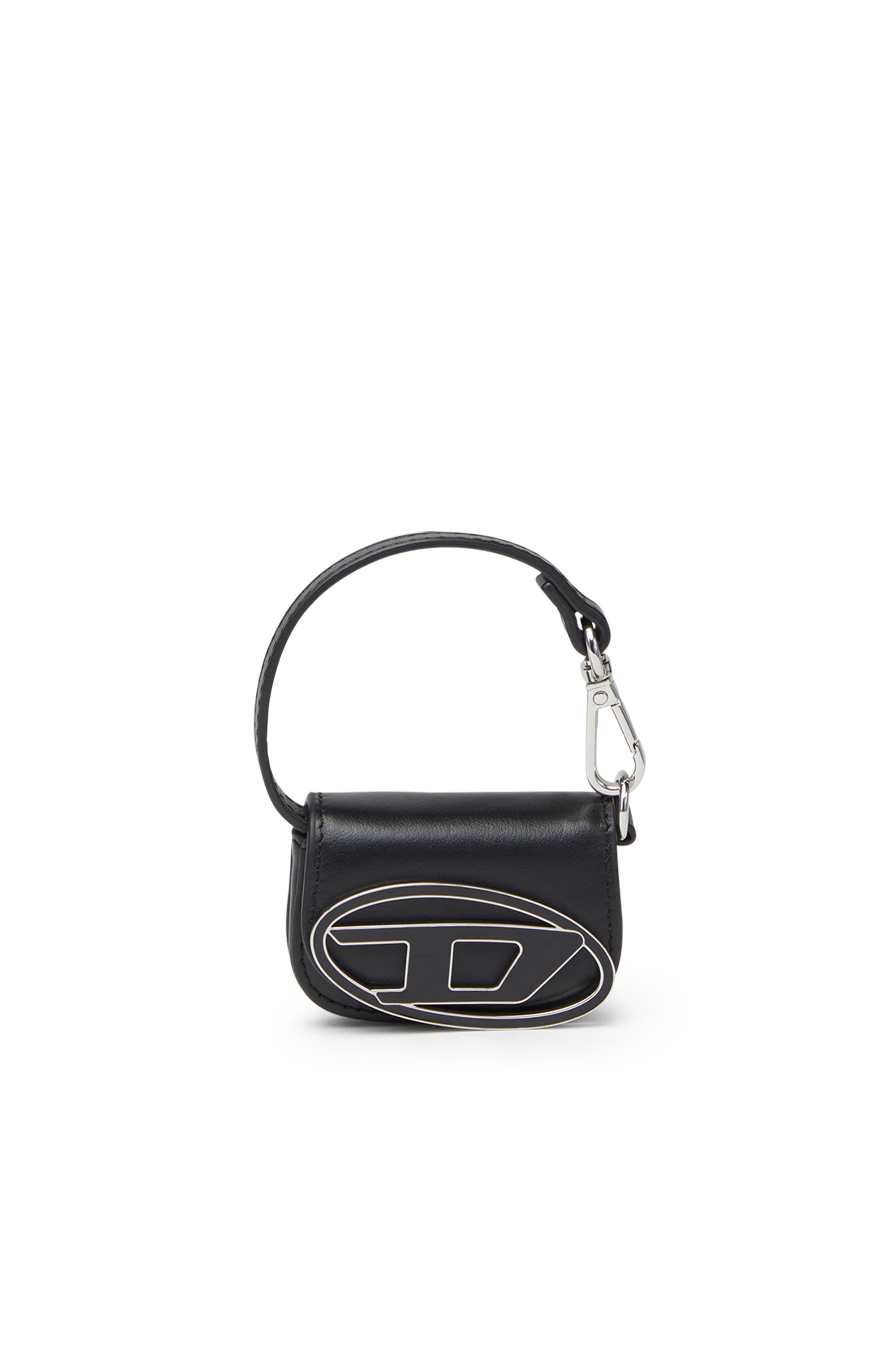 Diesel - 1DR MICRO, Charm per borsa in pelle Donna in Nero - 1