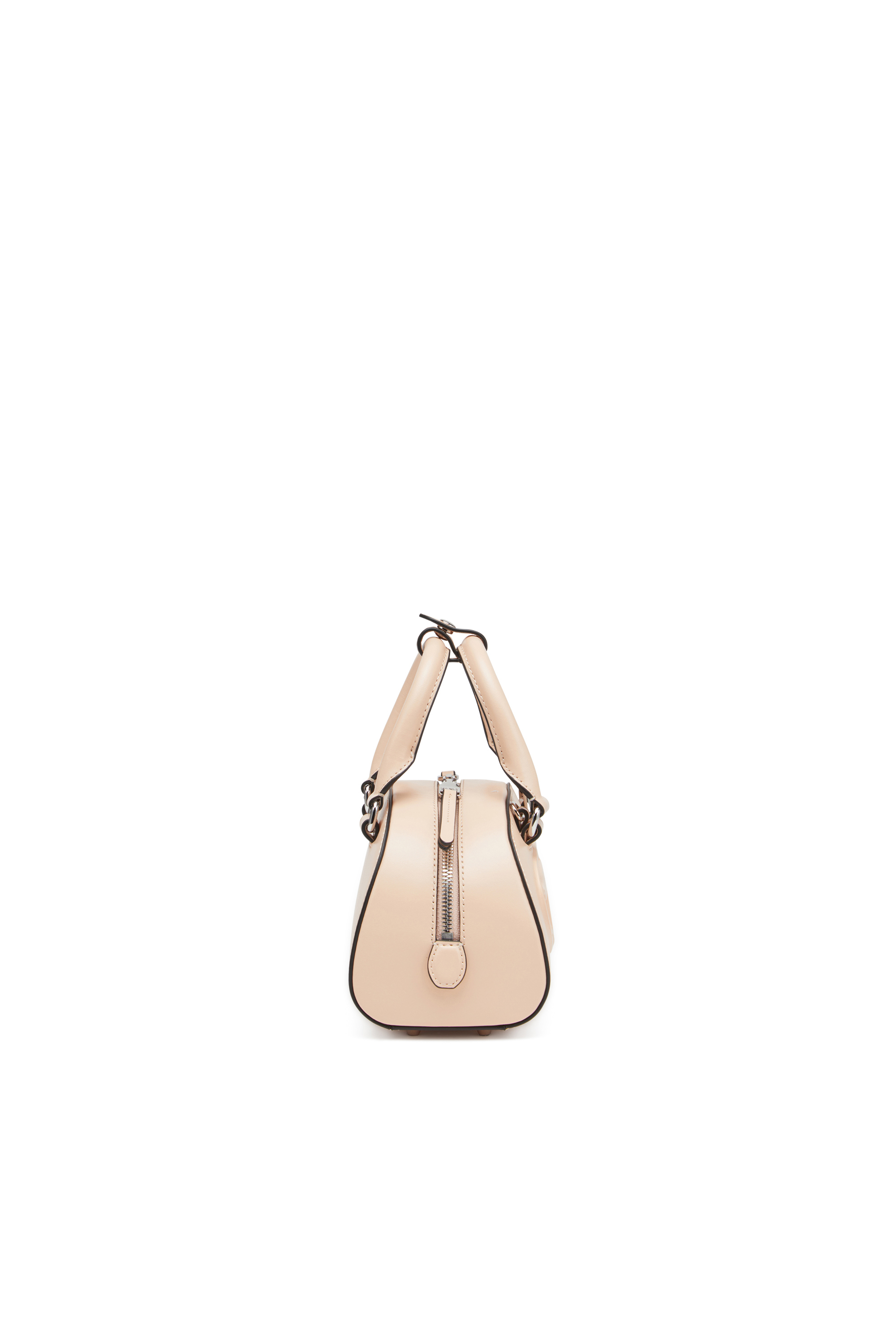 Diesel - 1DR DOME CROSSBODY, Borsa bowling mini in pelle Donna in Rosa - 3