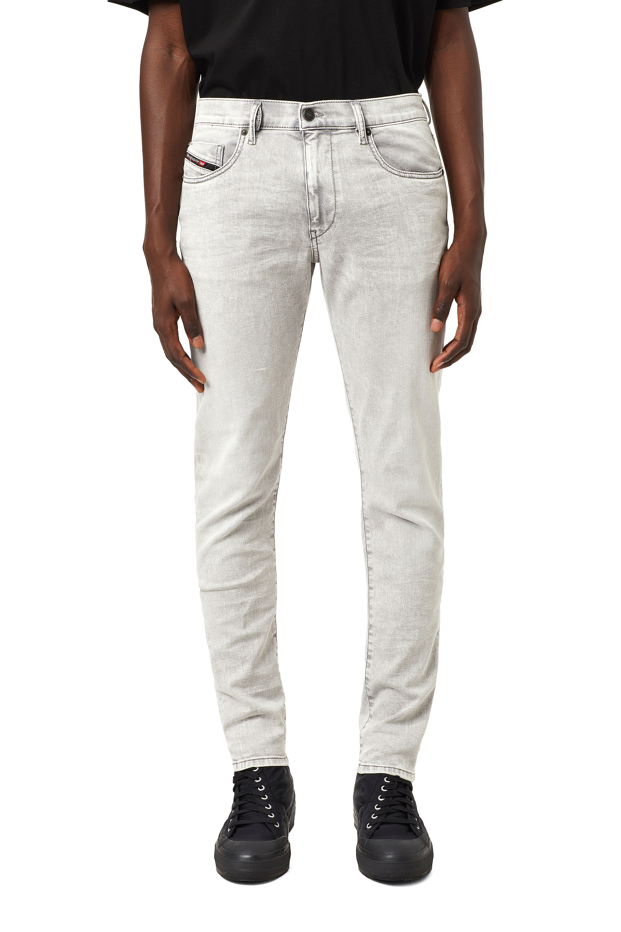 D-Strukt 069RE, Grigio Chiaro - Jeans