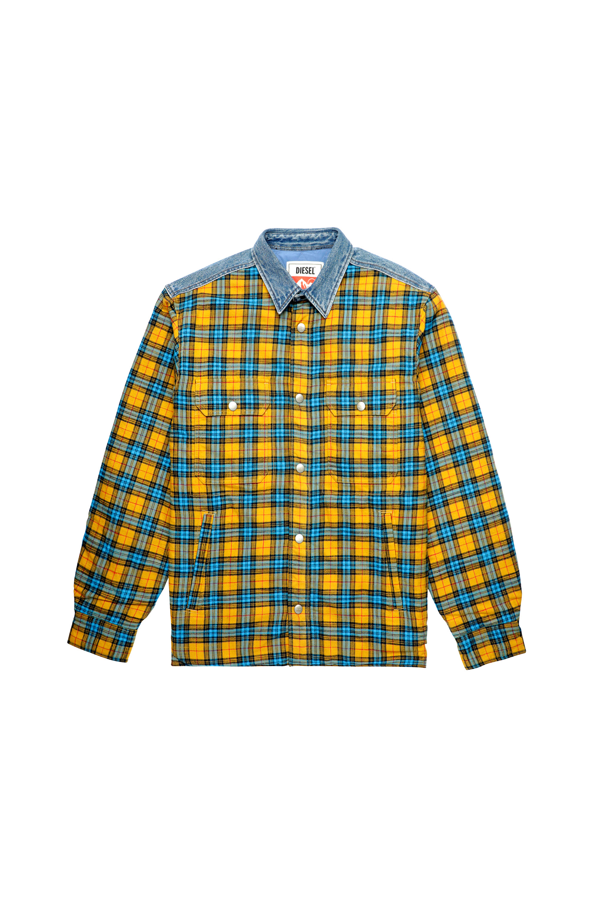 S-BUN, Blu/Giallo - Camicie