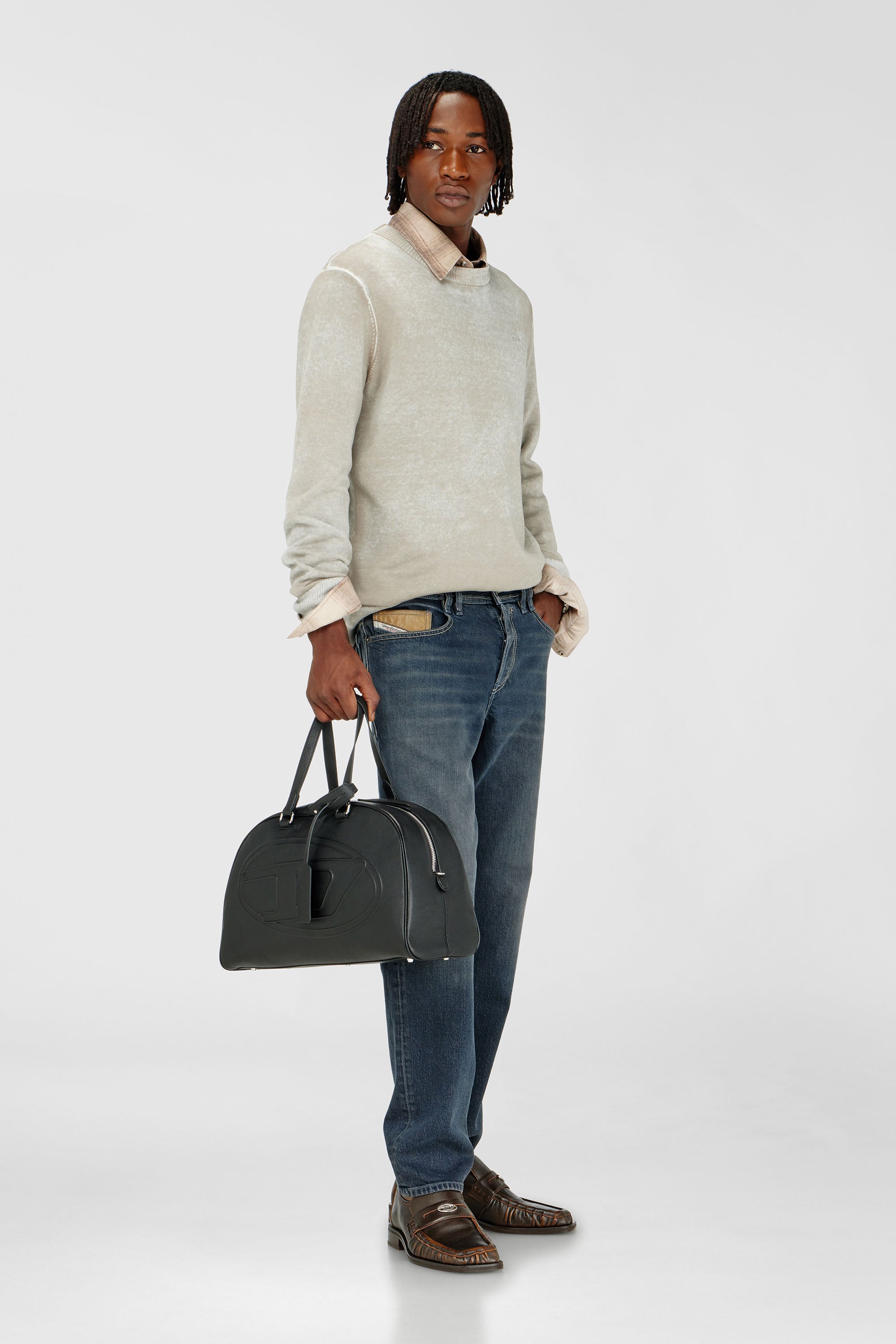 Diesel - Regular Jeans 2023 D-Finitive 007GQ Uomo, Blu medio - Image 1