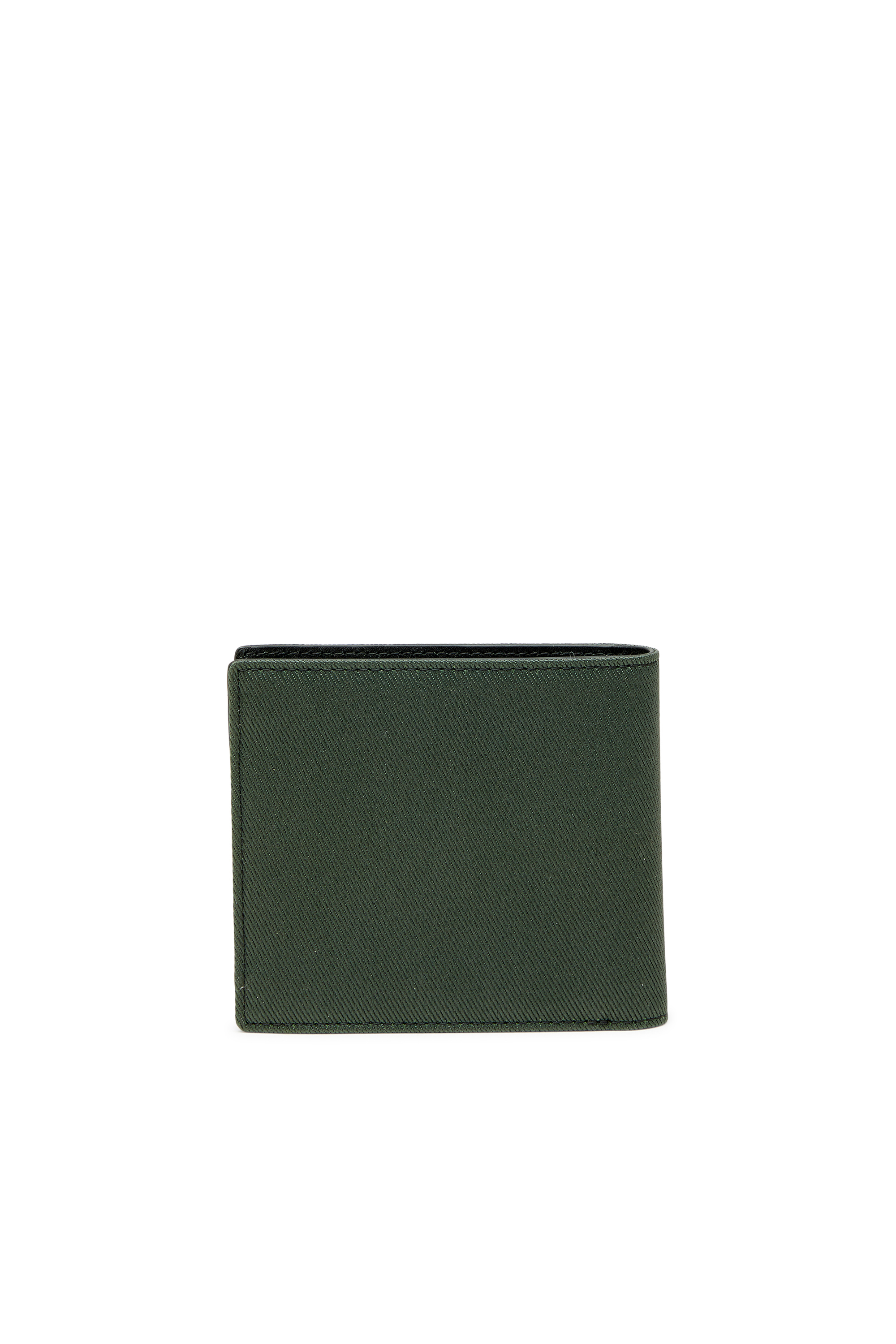 Diesel - D-PACK BI FOLD COIN 3D, Portafoglio piccolo bi-fold con patch Diesel Uomo in Verde - 2