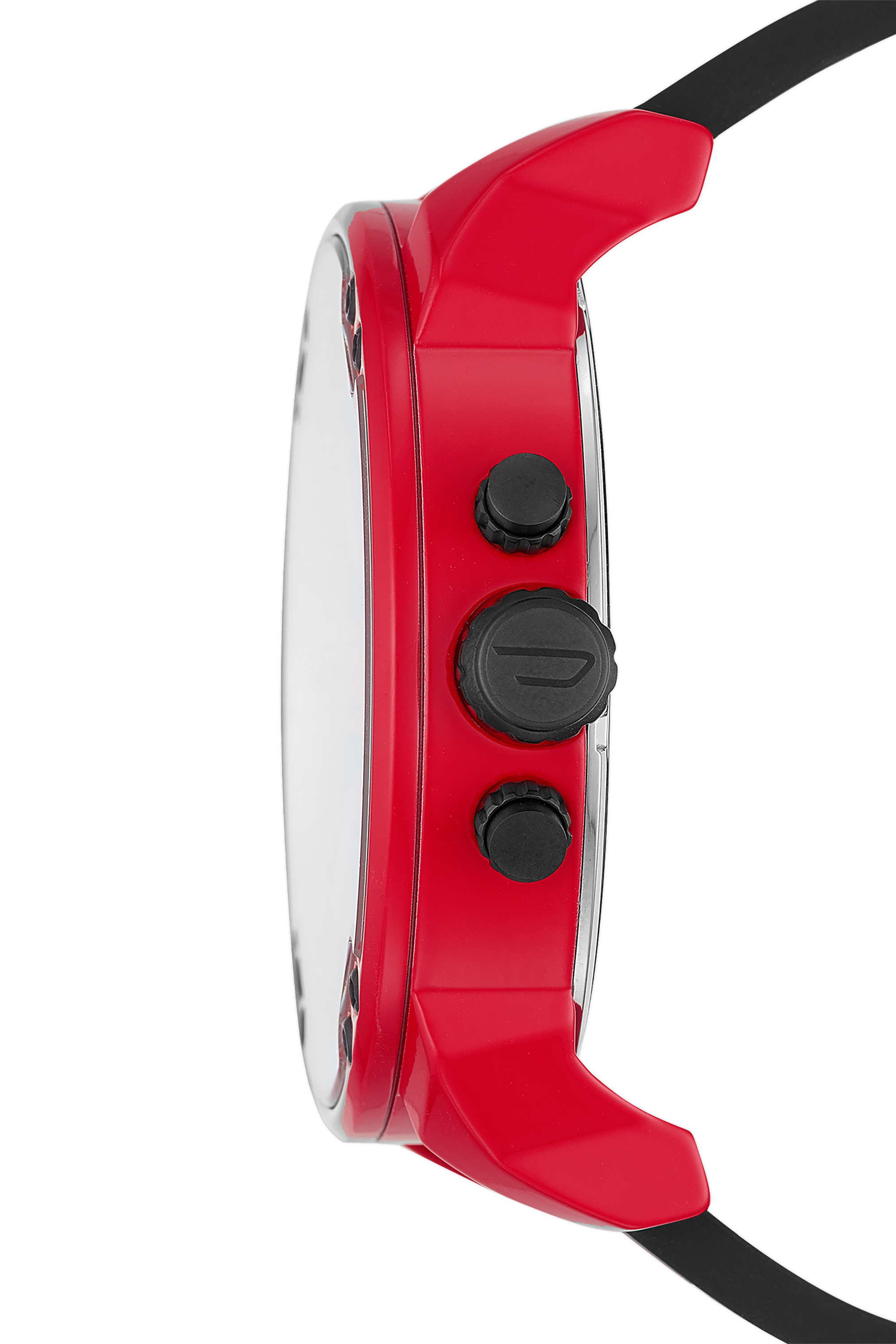 Diesel - DZ7431, Orologio Mr Daddy 2.0 multifunzione in silicone rosso Uomo in Rosso - 3