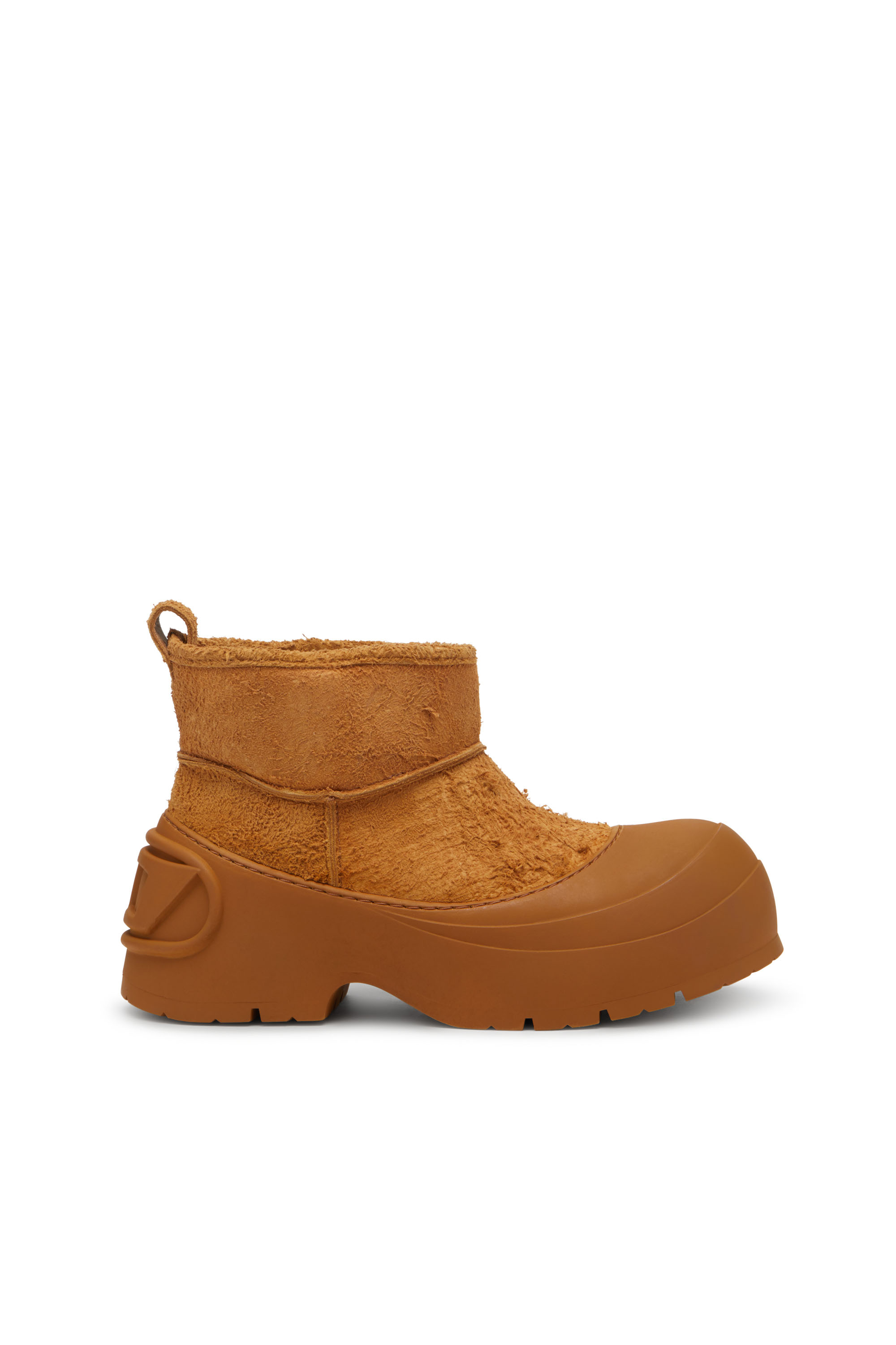 Diesel - D-DONALD MONTONE, Stivaletto chunky con suola carrarmato Uomo in Marrone - 1