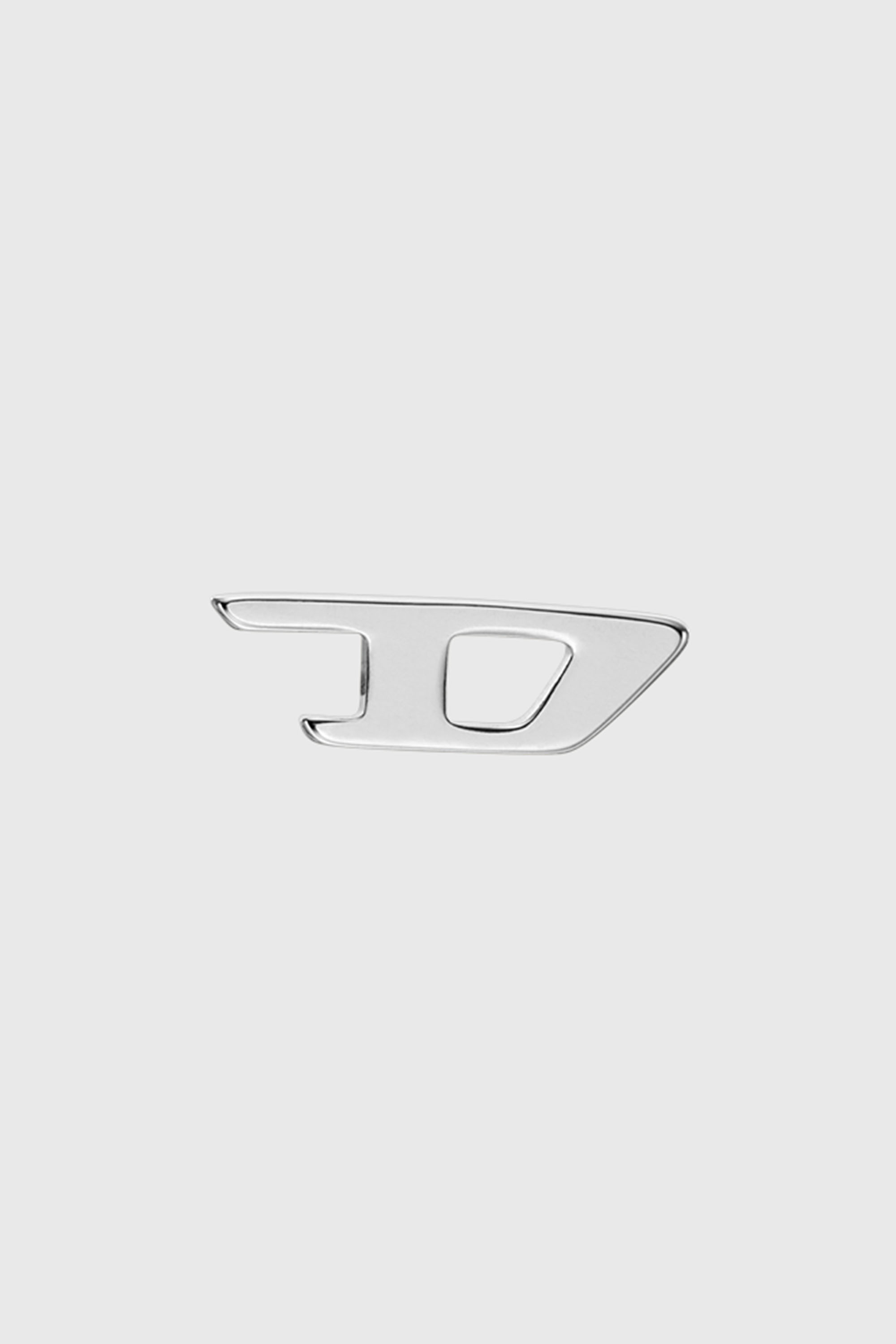 Diesel - DX1519, Orecchino a lobo in acciaio inossidabile Unisex in Argento - 2