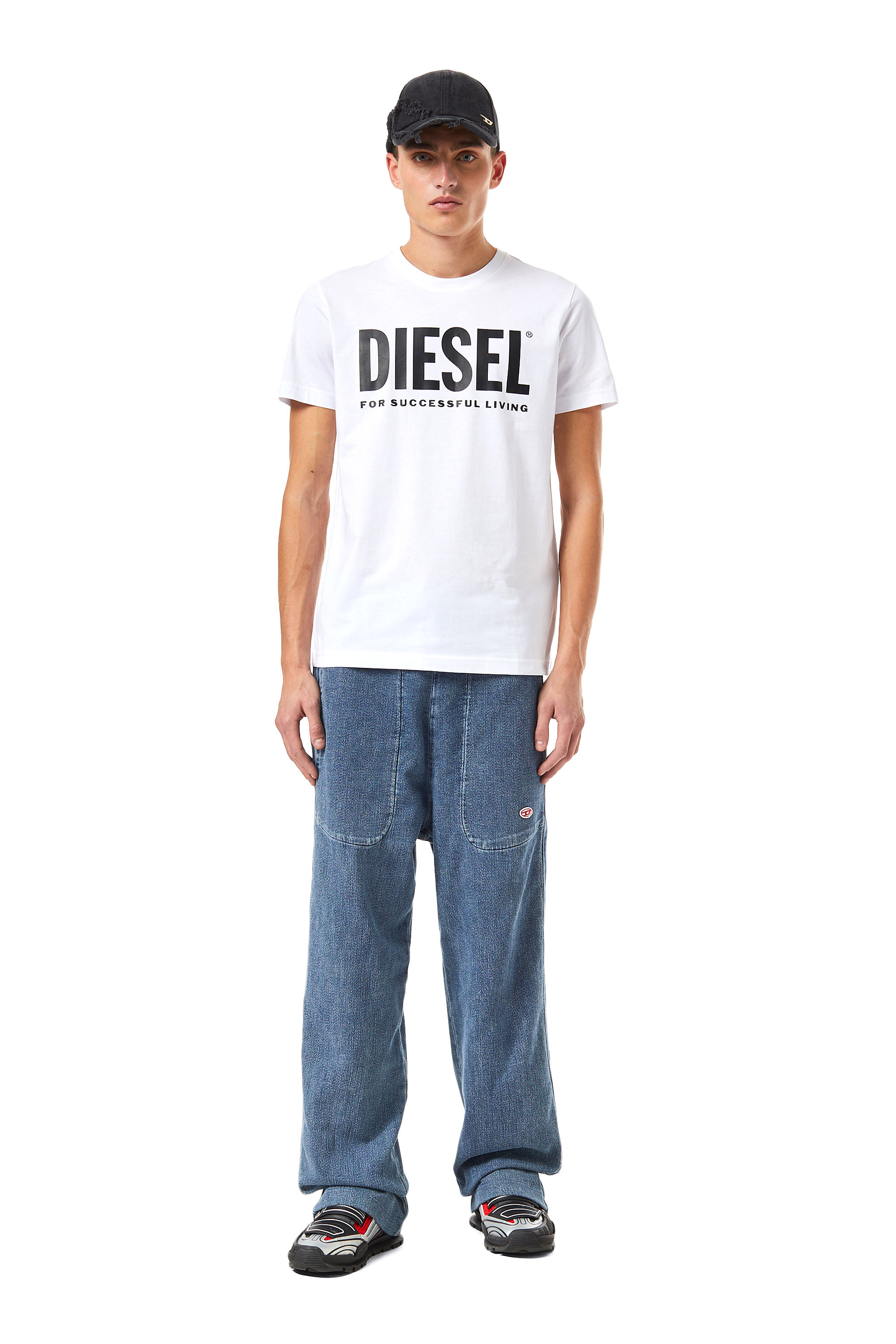 Diesel - T-DIEGOS-ECOLOGO, Bianco - Image 4