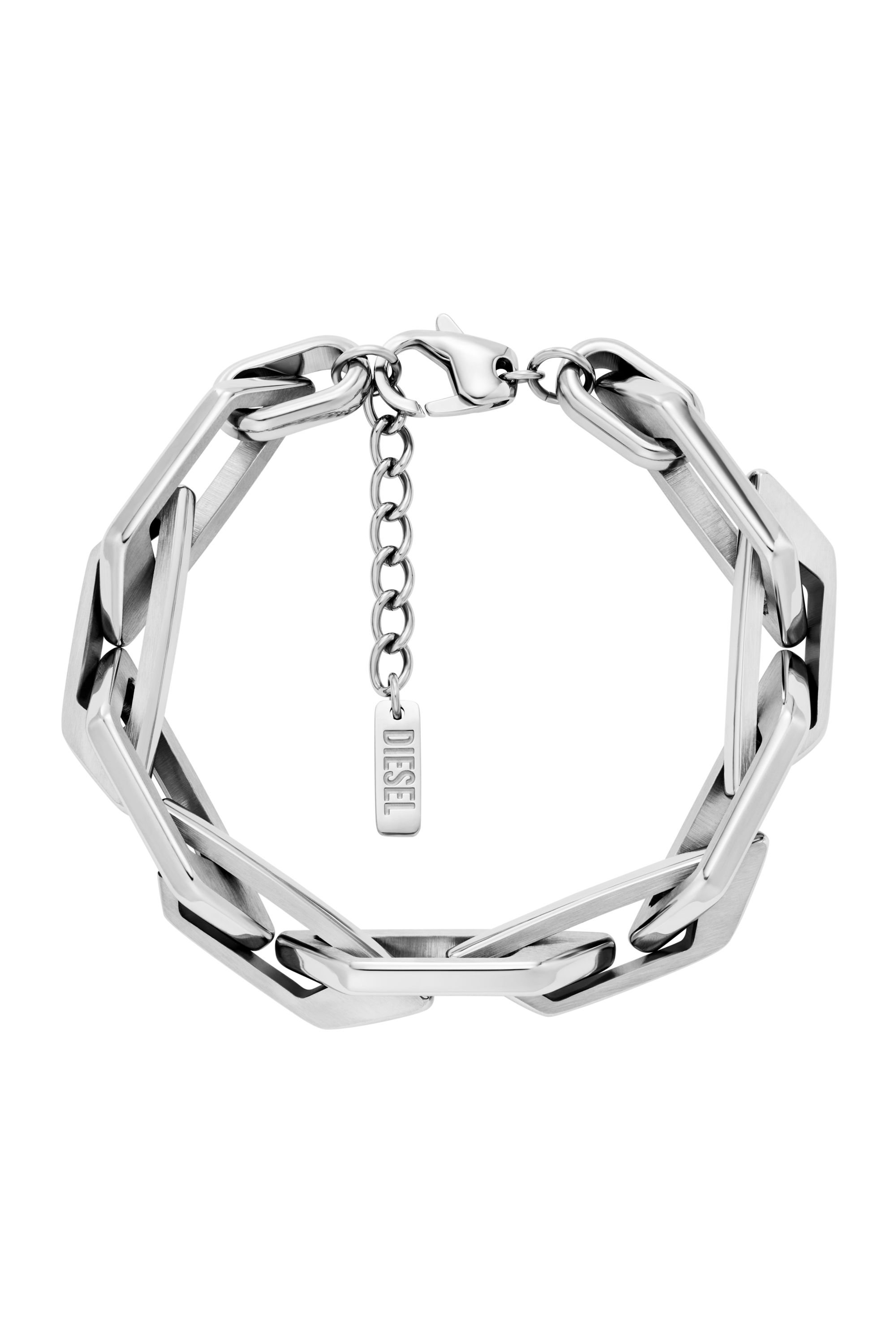 Diesel - DX1577040 JEWEL, Bracciale a catena in acciaio inossidabile Unisex in Argento - 1