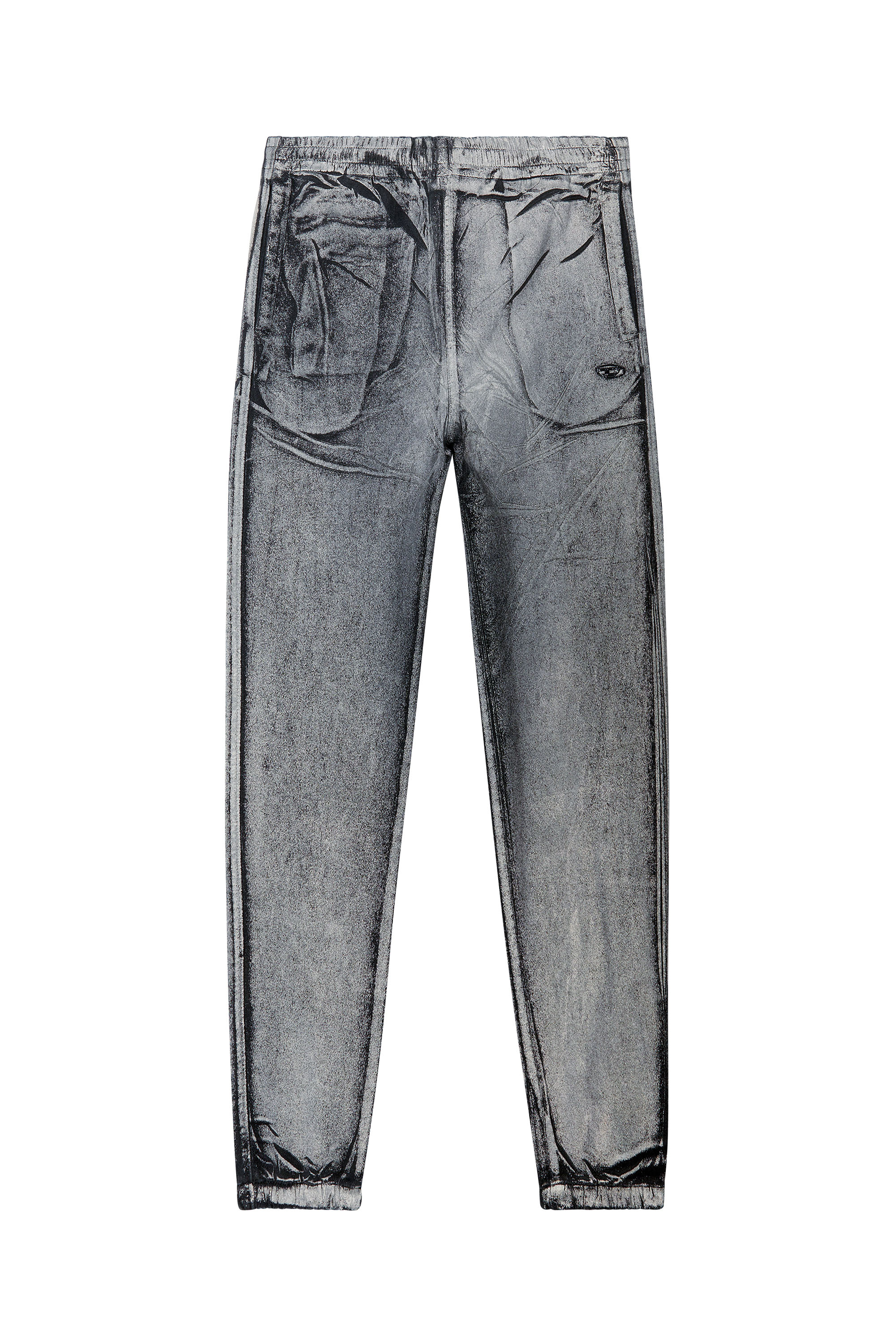 Diesel - Tapered D-Lab Track Denim 068KQ, Grigio - Image 5