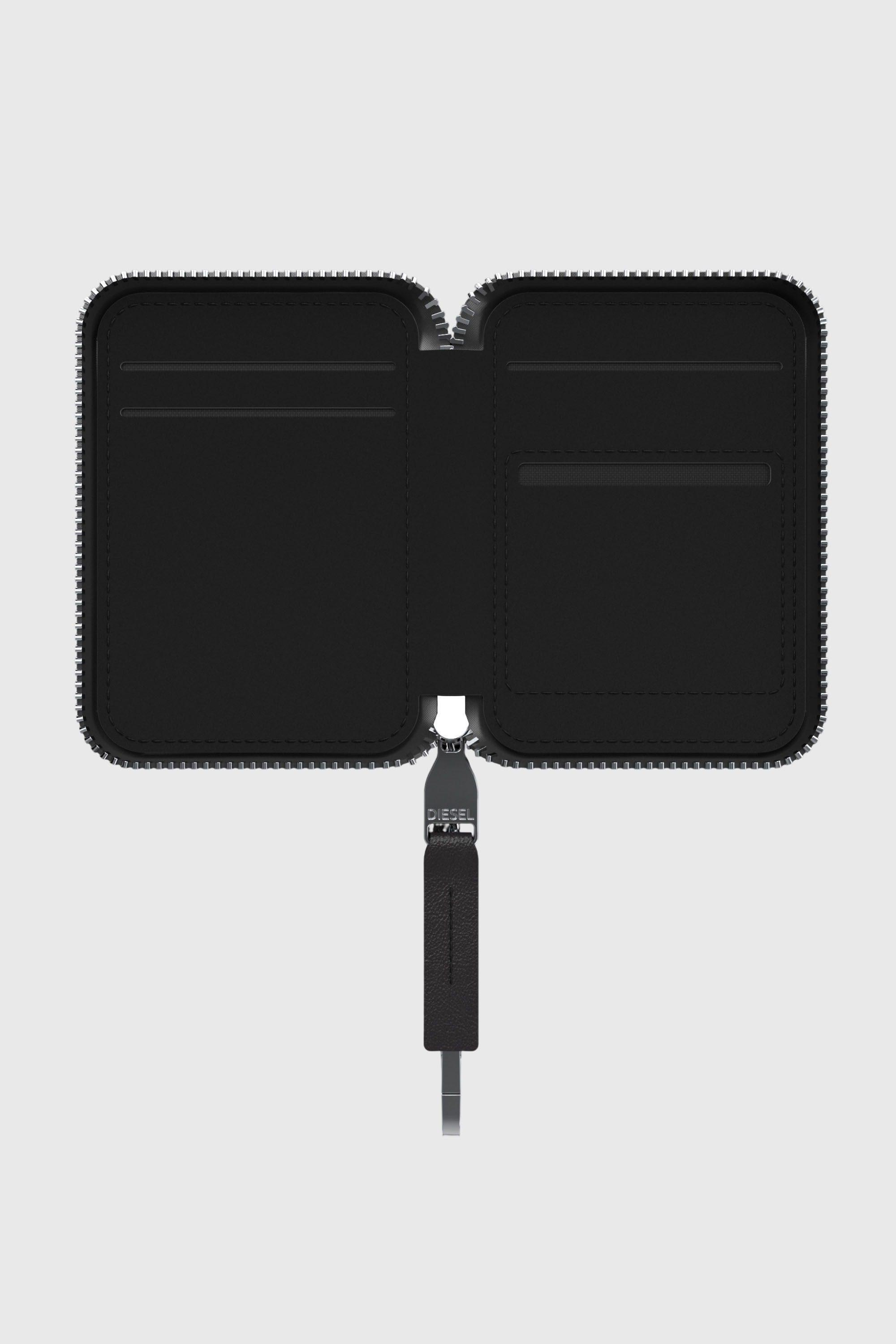Diesel - 60667 UNIVERSAL POUCH, Pochette MagSafe Oval D Unisex in Nero - 5