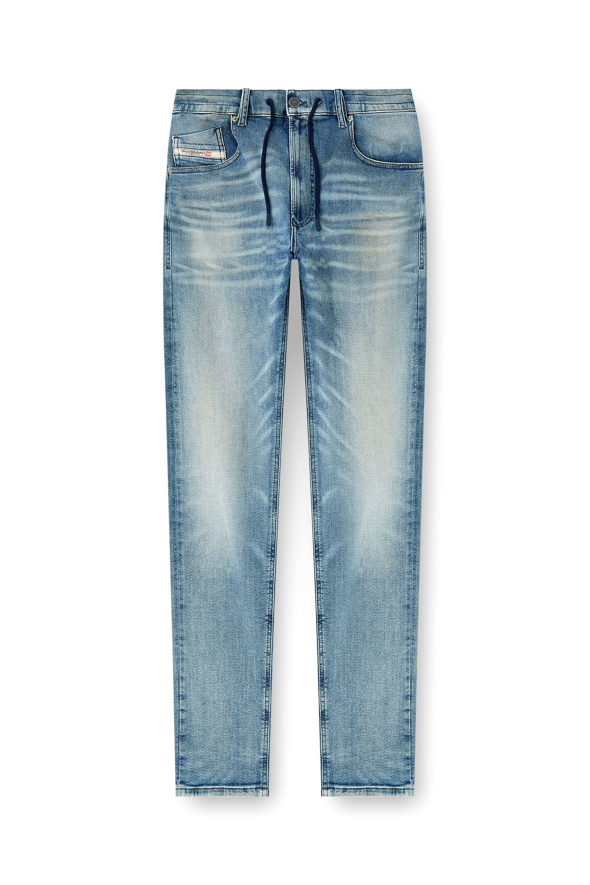 Diesel - Regular 2032 D-Krooley Joggjeans&reg; 09N63 Uomo, Blu Chiaro - Image 3