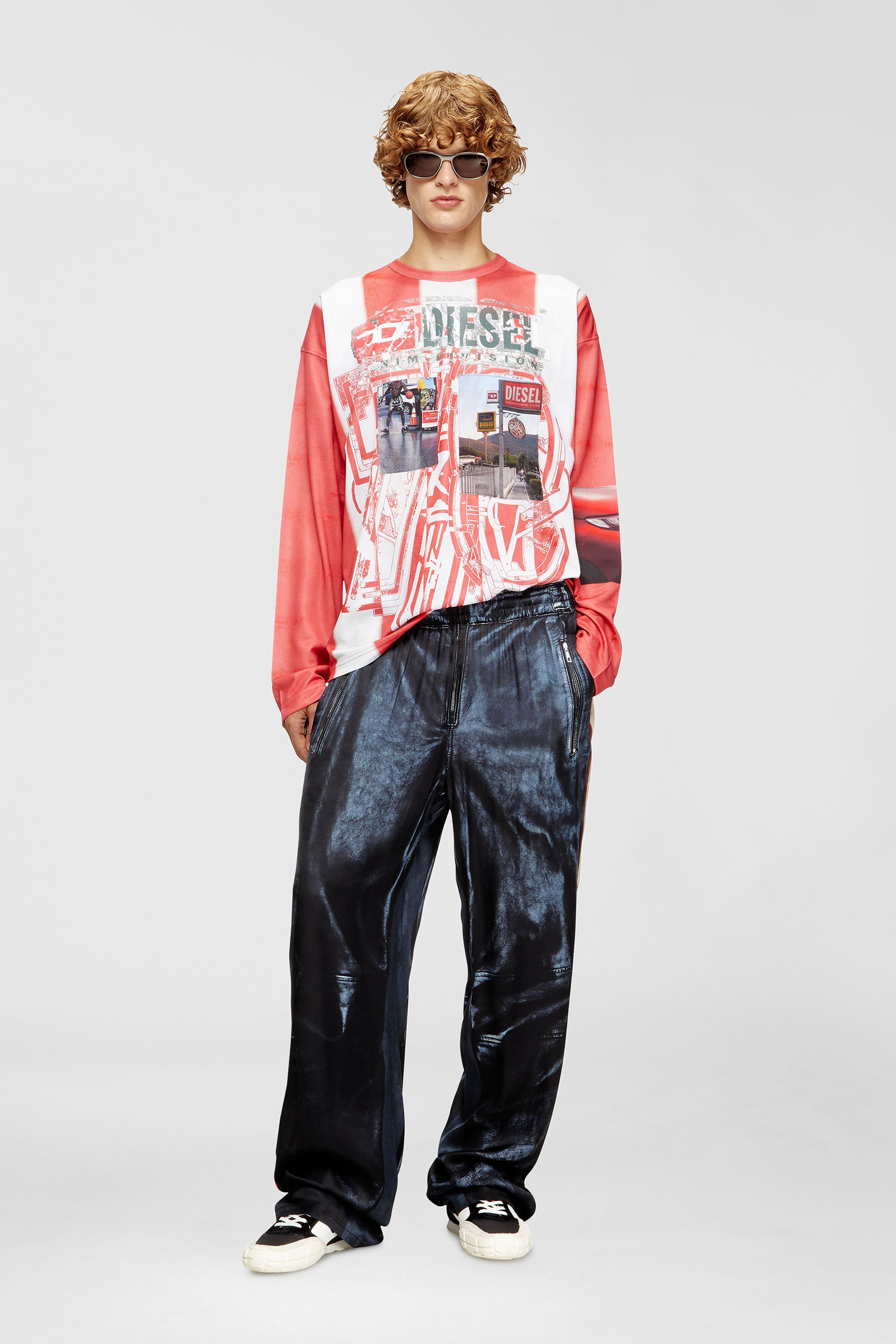 Diesel - S-PAGODHA LOW, S-Pagodha-Sneaker in pelle, suede e ripstop Uomo in Multicolor - 2