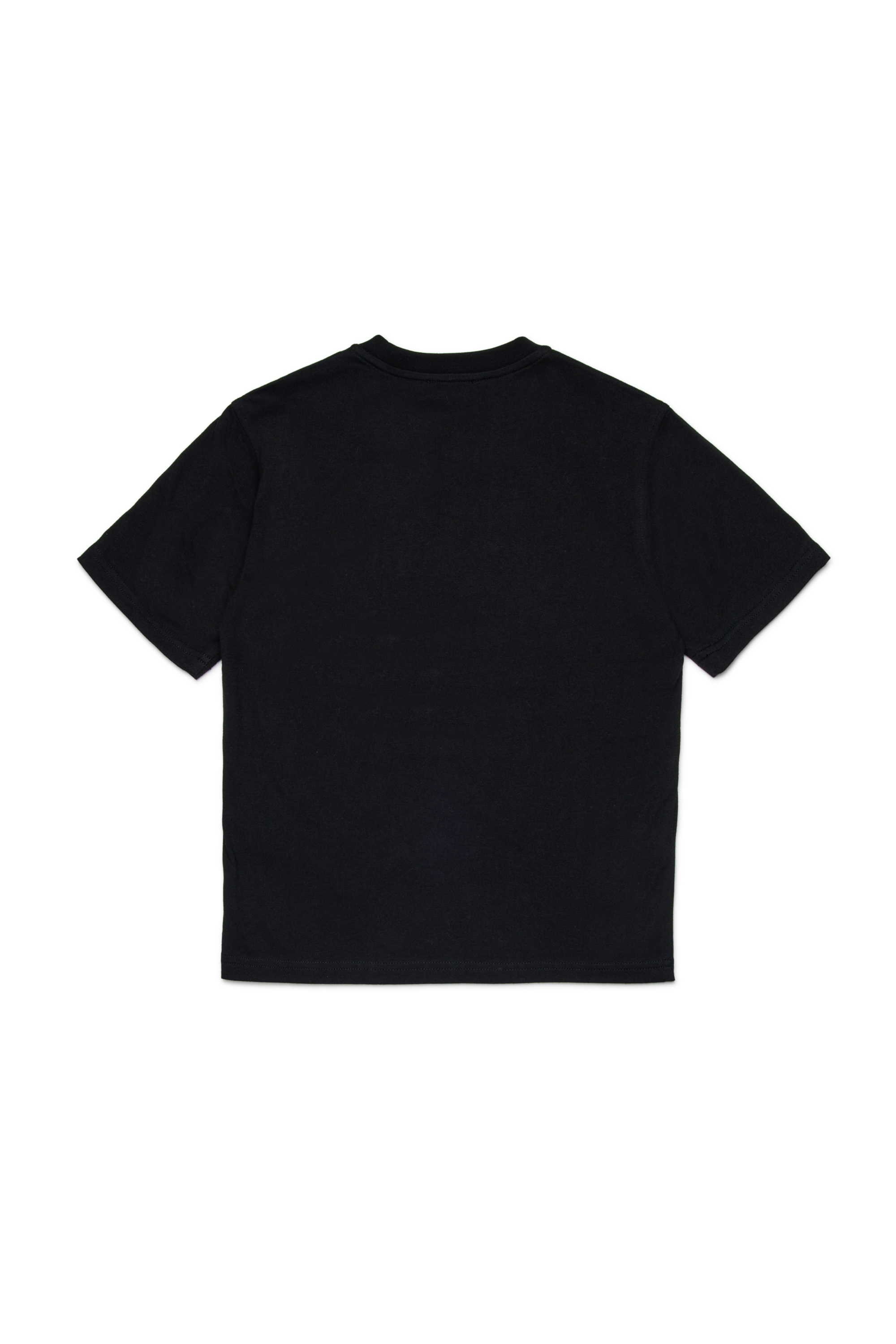 Diesel - TBOXTK3 OVER, T-shirt cotone con stampa grafica Uomo in Nero - 2