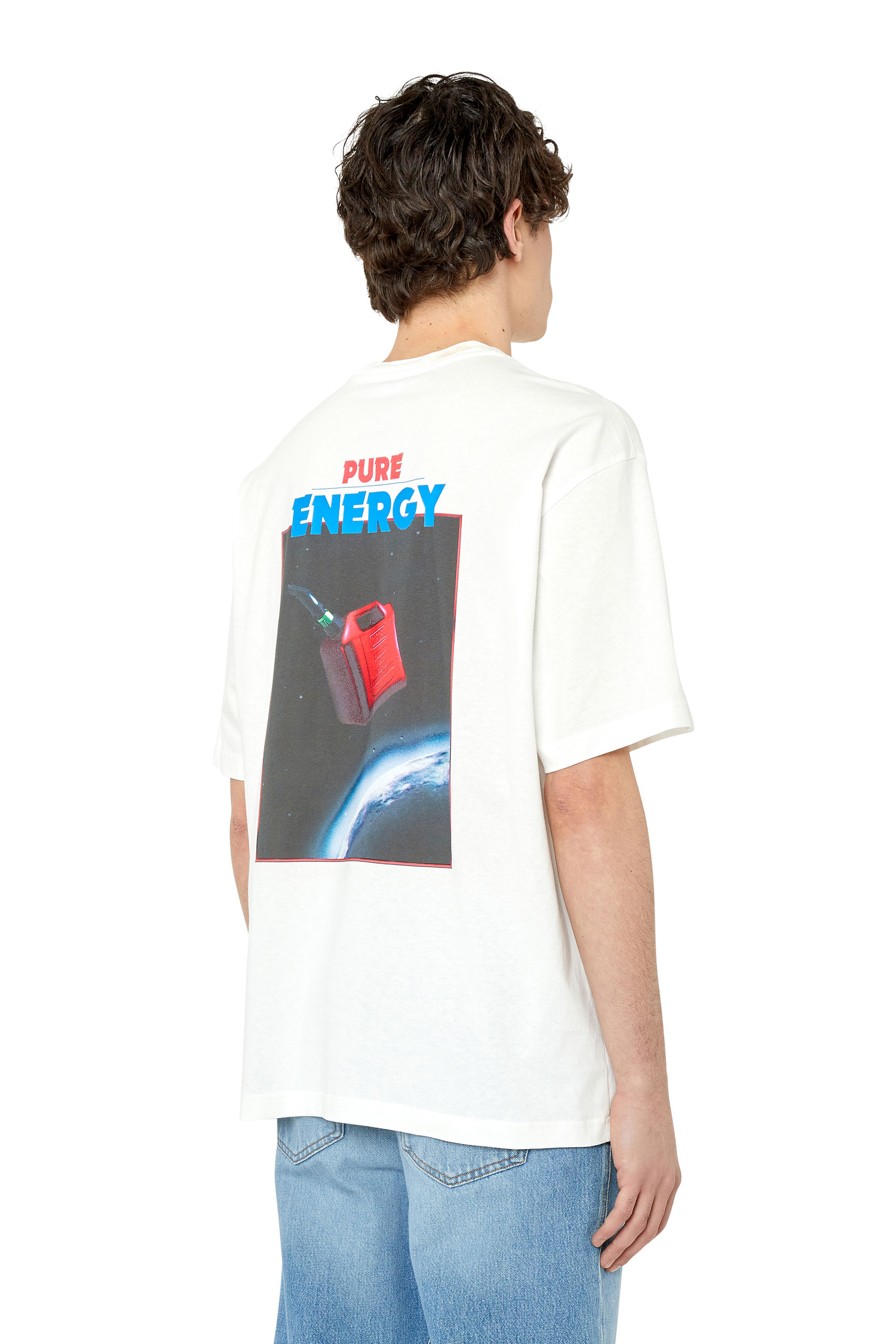 Diesel - T-WASH-G3, Bianco - Image 4