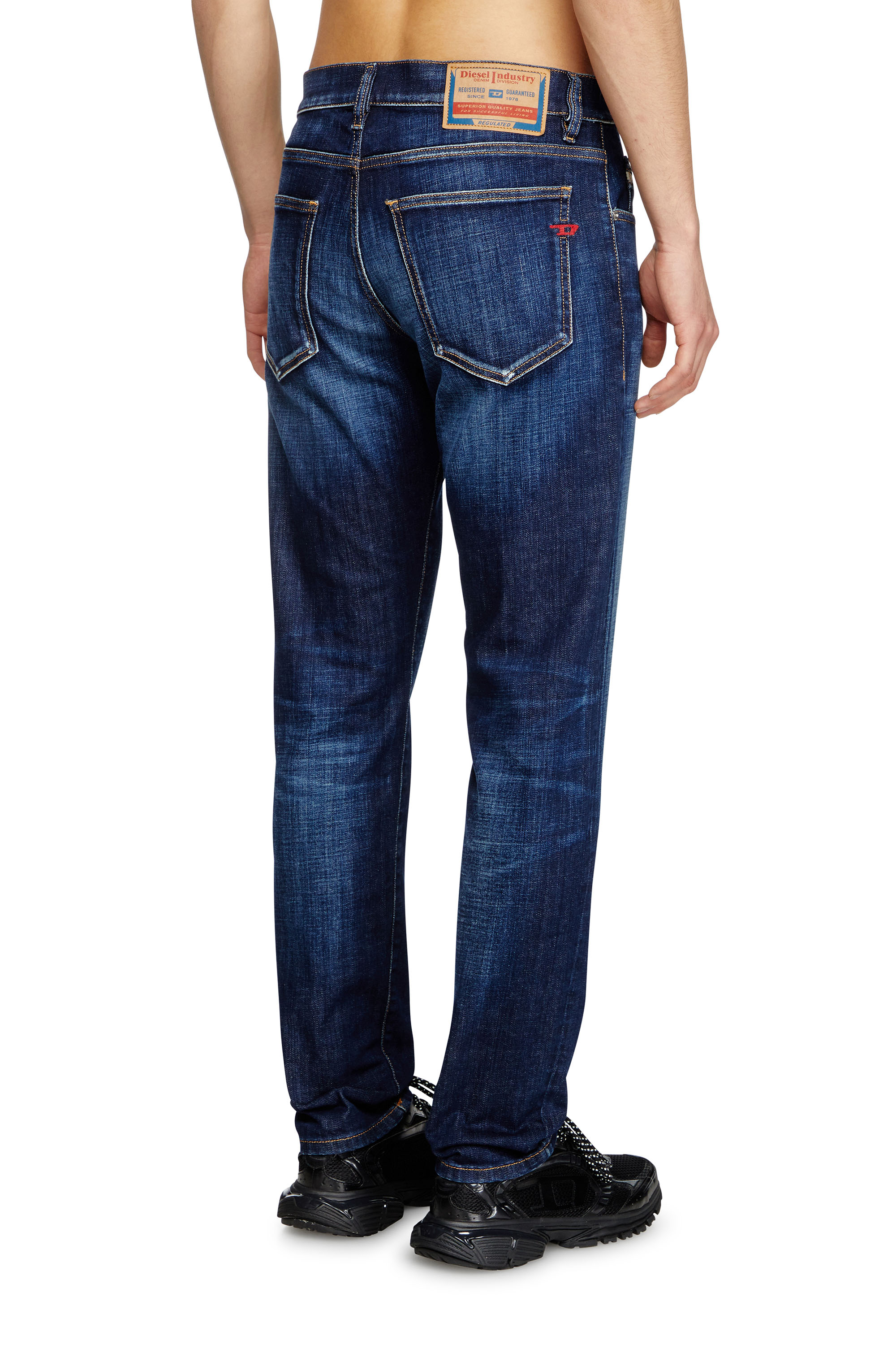 Slim Jeans 2019 D-Strukt 09L61, Blu medio Diesel - Slim Jeans 2019 D-Strukt 09L61 Uomo, Blu medio - Image 4