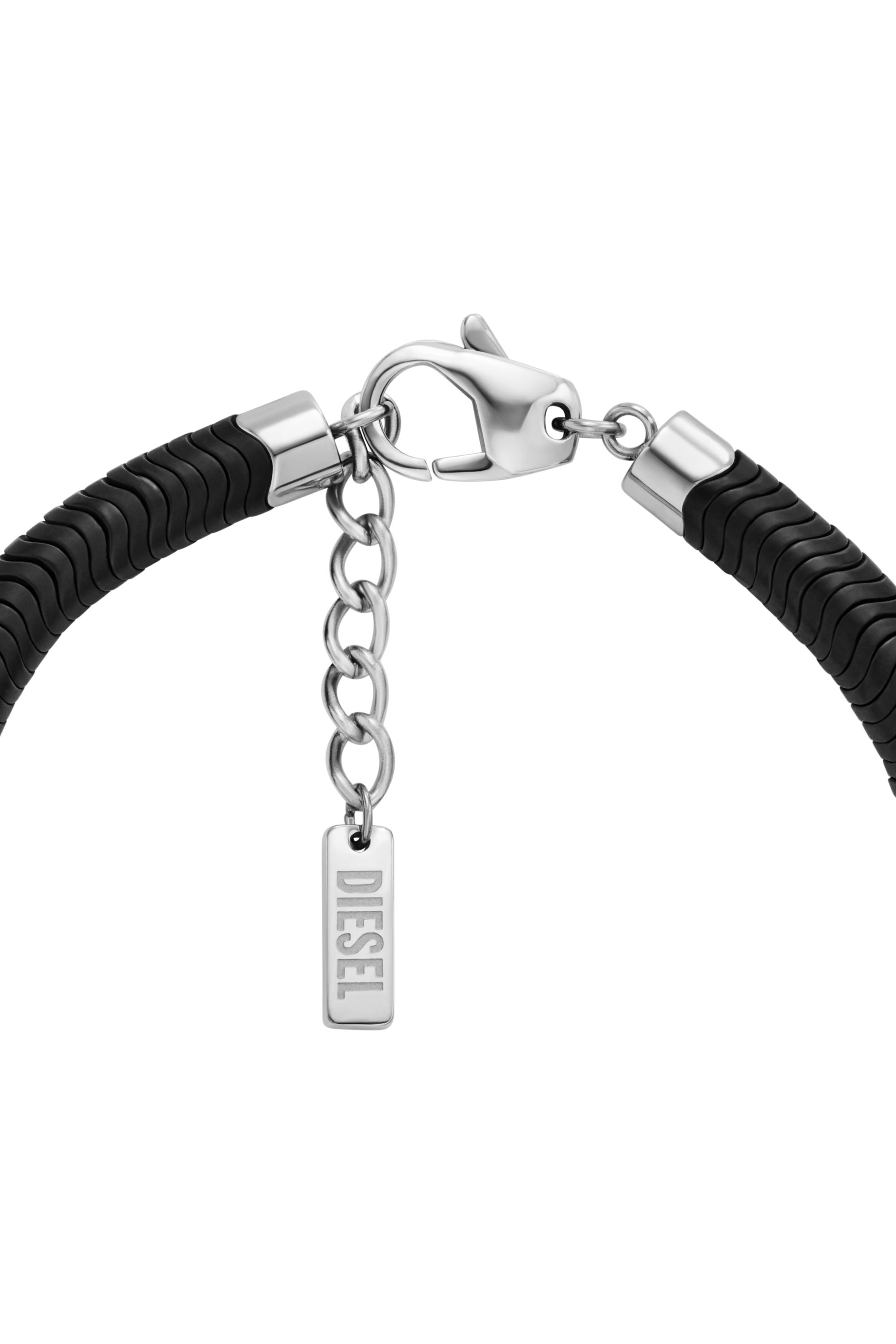 Diesel - DX1574931 JEWEL, Bracciale di perline in ematite Unisex in Nero - 2