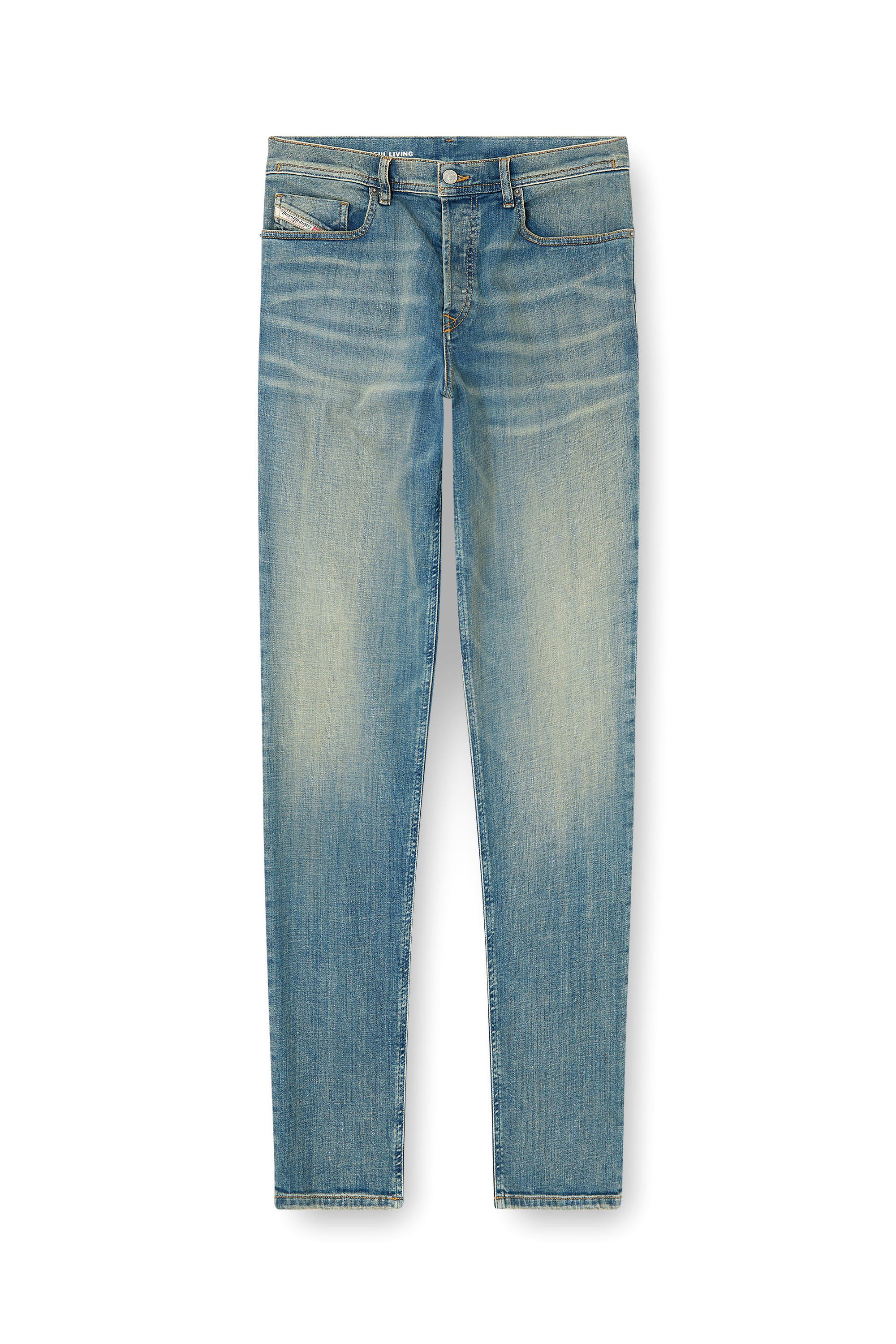 Diesel - Regular Jeans 2023 D-Finitive 09N32 Uomo, Blu medio - Image 3